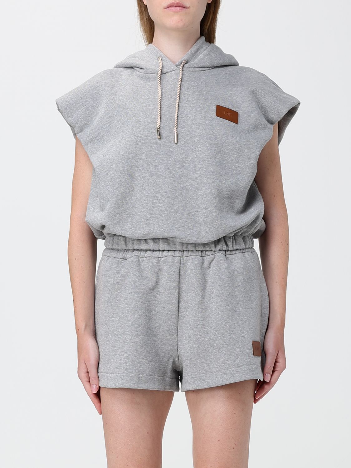 FENDI Felpa Donna colore Grigio