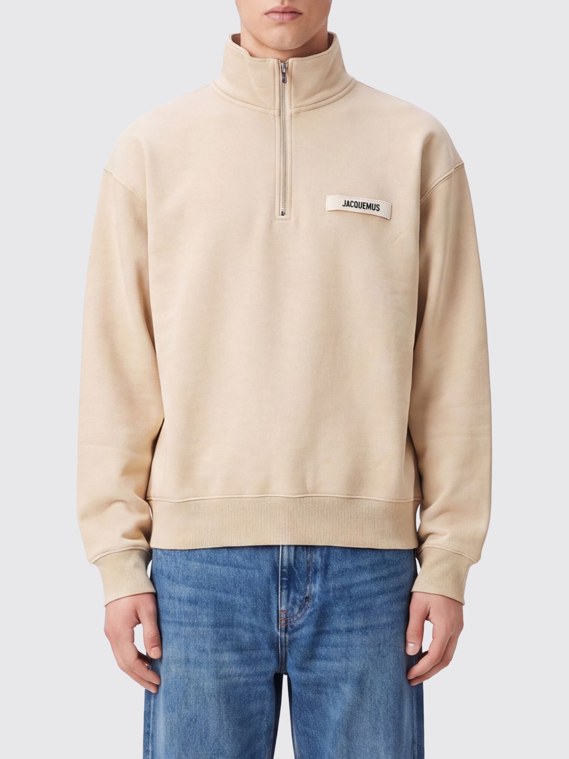 JACQUEMUS Sweatshirt Men color Beige