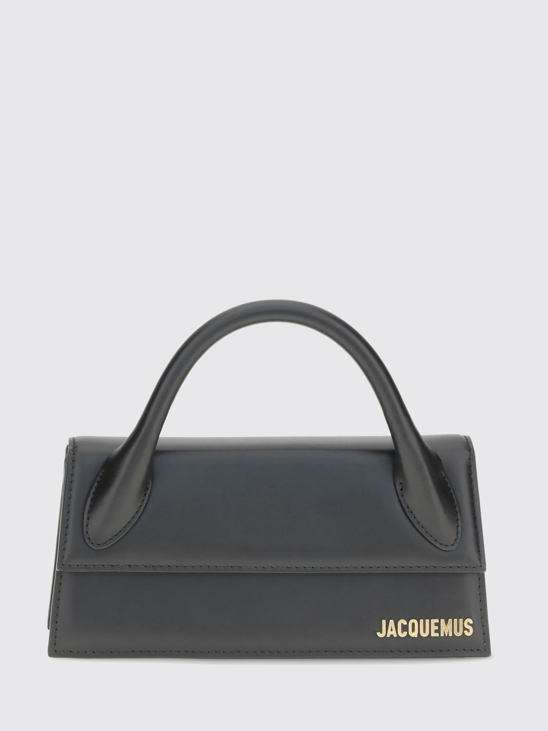 JACQUEMUS Le Chiquito Long Mini Bag in Smooth Calfskin with Removable Strap
