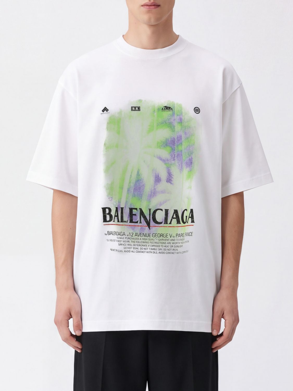 BALENCIAGA T-Shirt Men color White