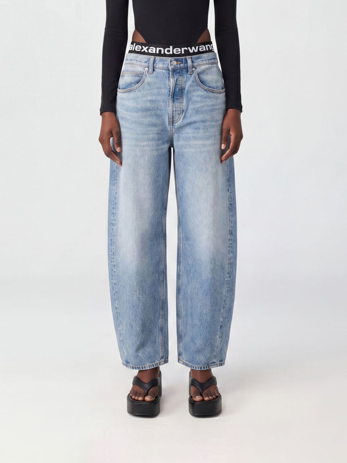 ALEXANDER WANG Jeans Donna colore Indaco