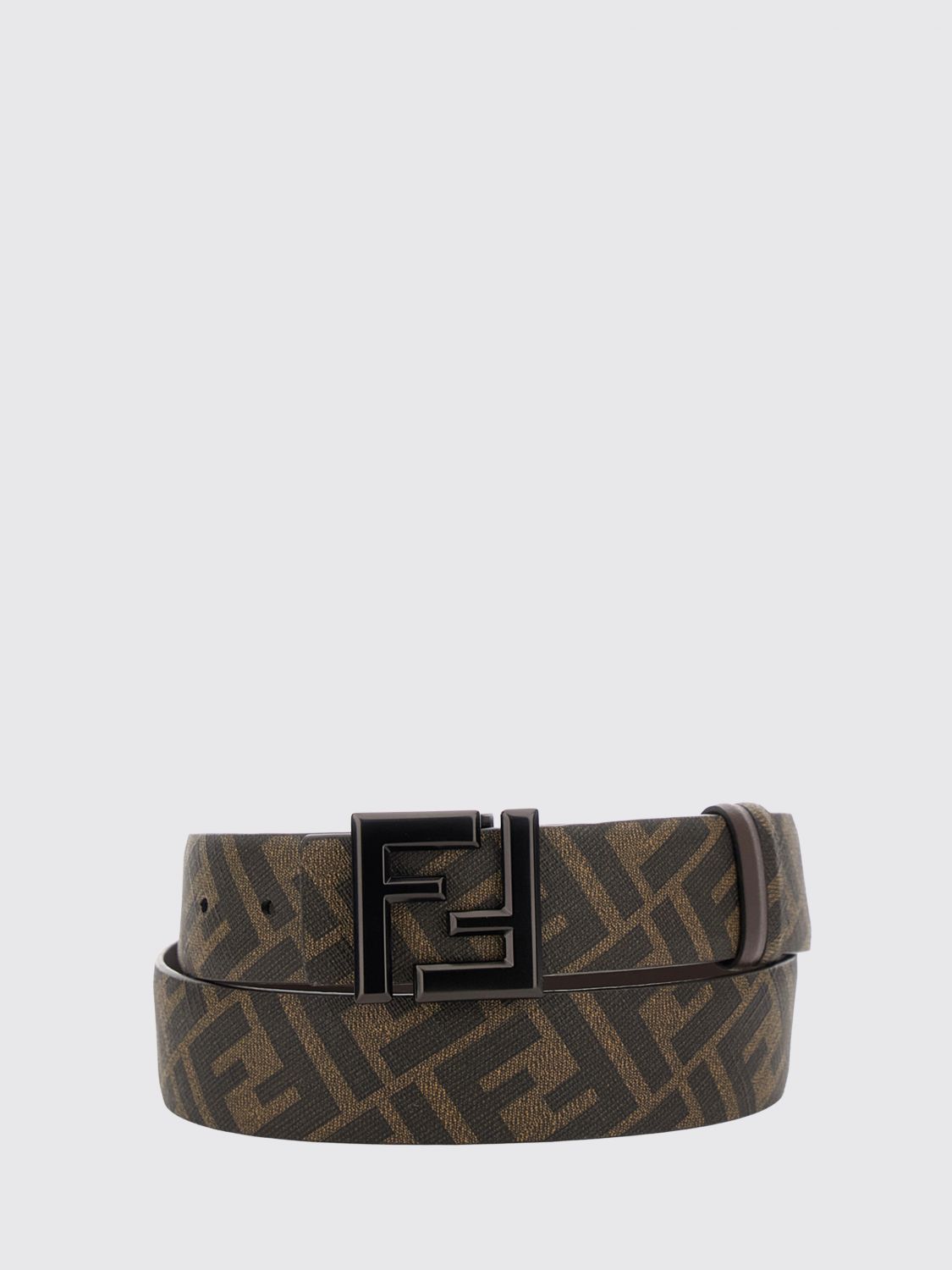 FENDI Belt Men color Brown