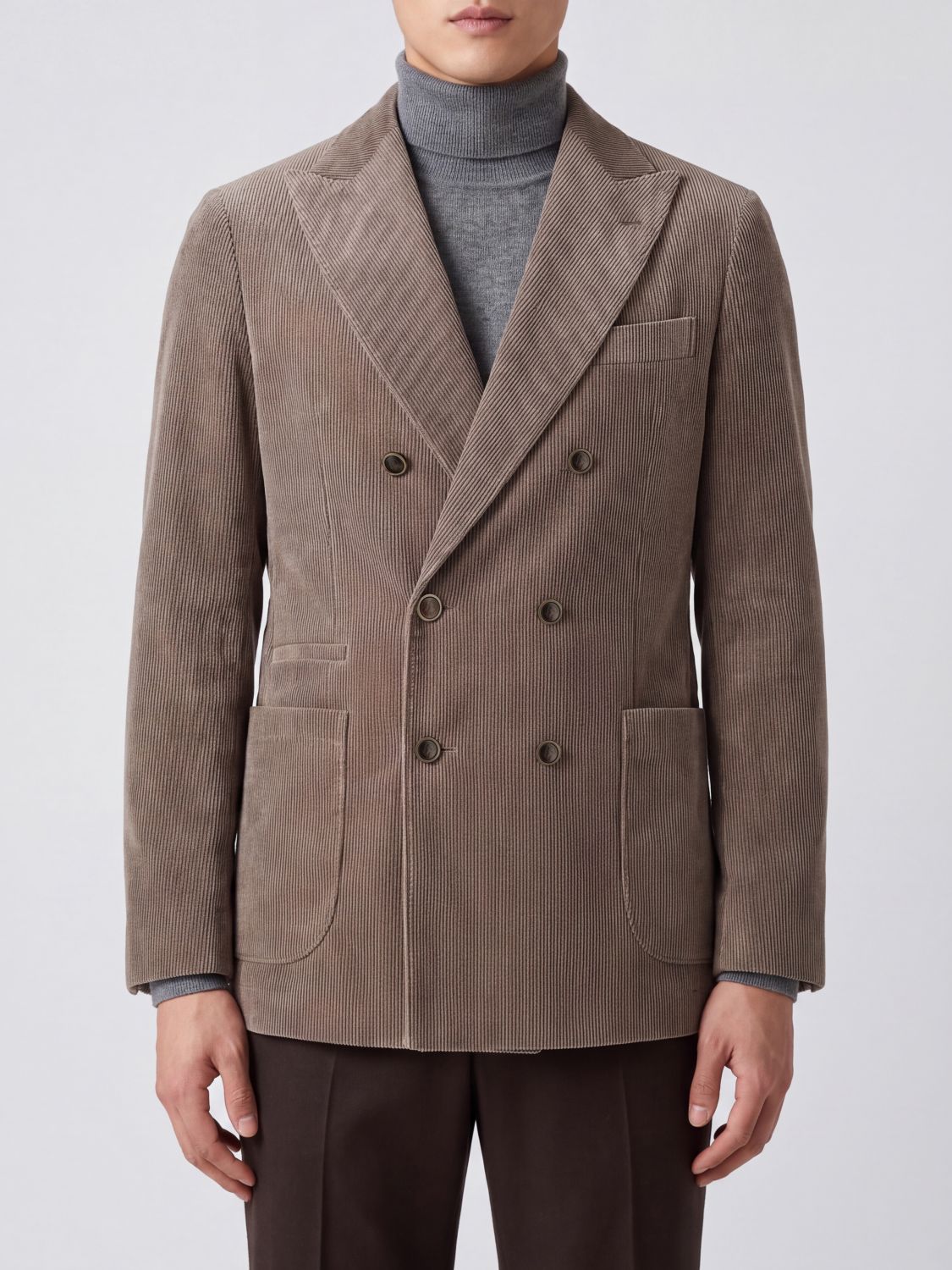 BRUNELLO CUCINELLI Jacket Men color Grey