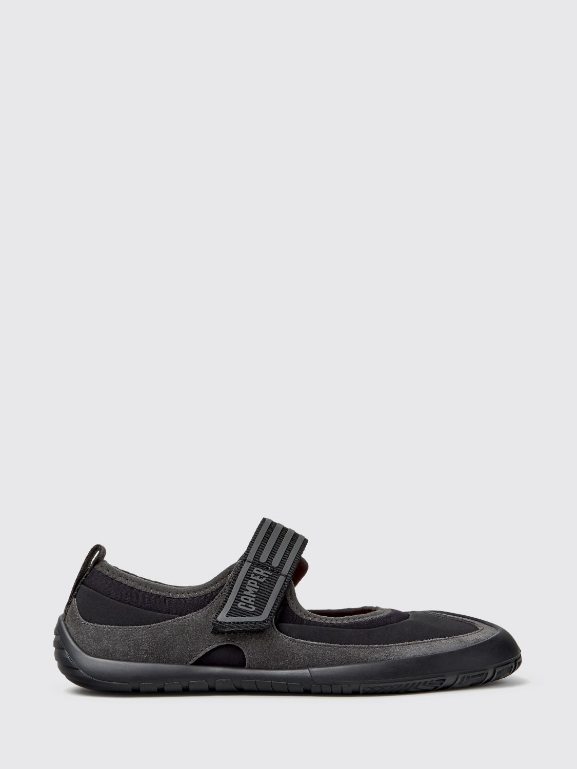 CAMPER Ballerine Mary Jane Peu Path+ in pelle scamosciata e PET riciclato