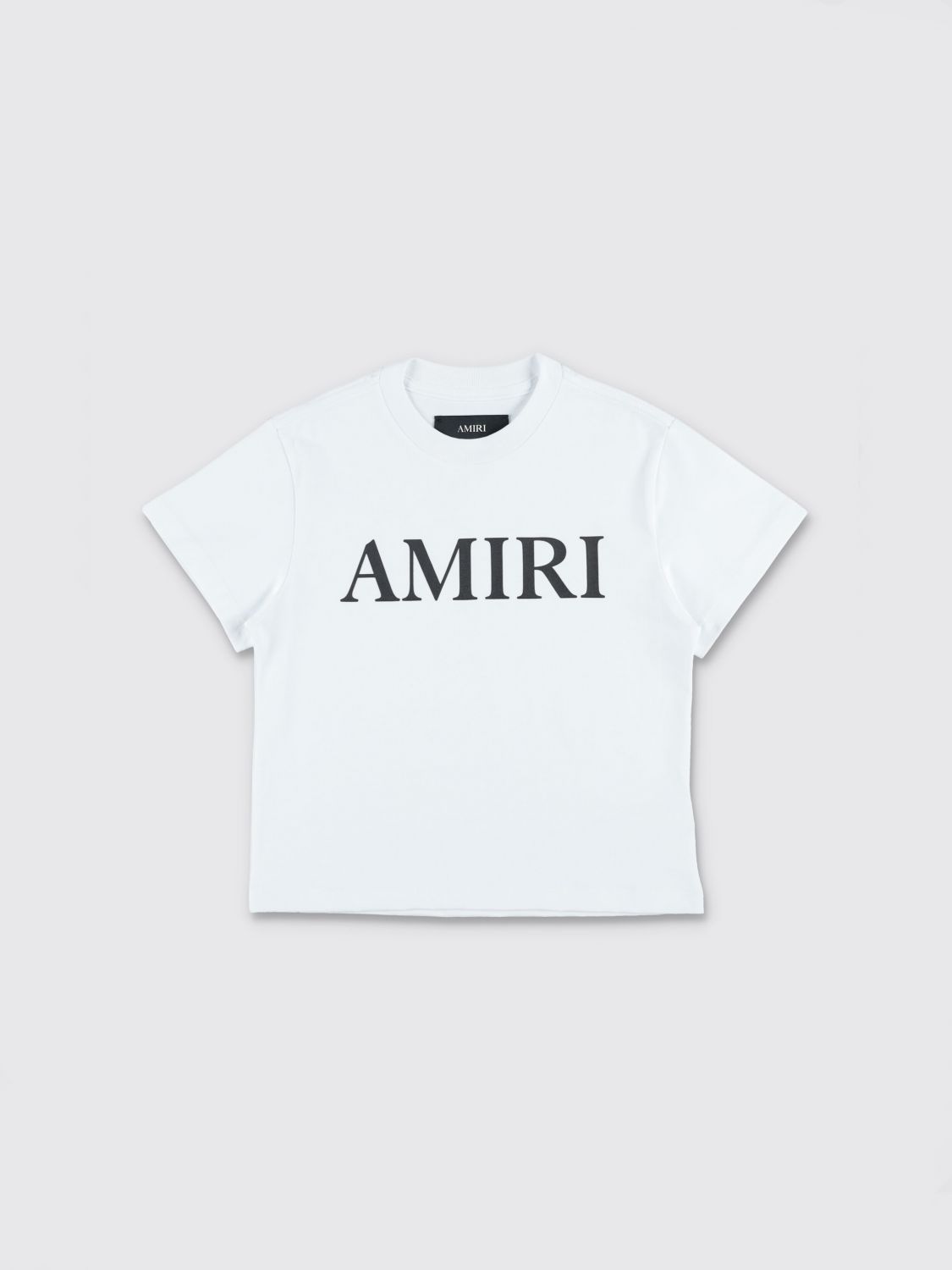 AMIRI Boy's Cotton T-Shirt with Printed Logo