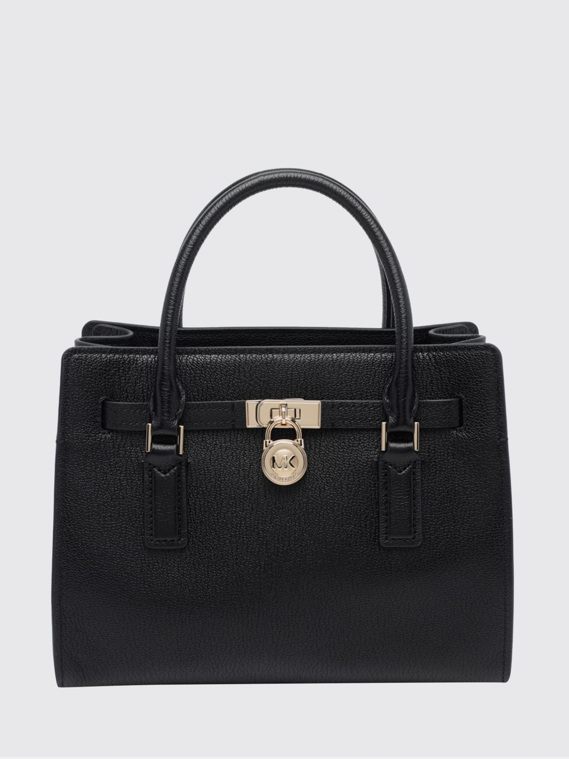 Michael Kors Hamilton Moderne Leather Tote Bag with Double Handle Michael Kors Hamilton Moderne Leather Tote Bag with Double Handle