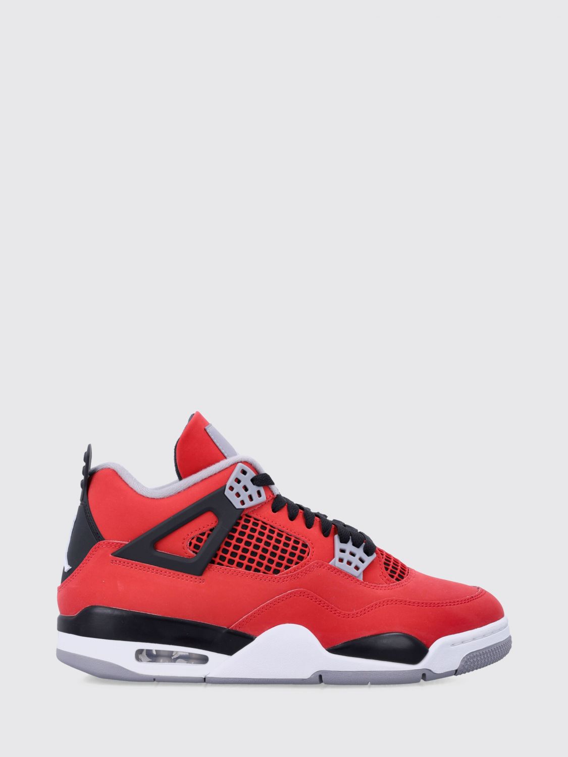 NIKE Sneakers alte Air Jordan 4 Retro in pelle liscia con design bicolore