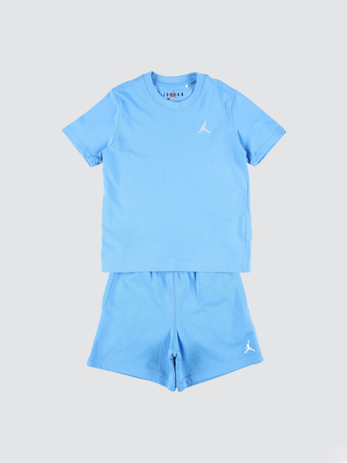NIKE Boy's 2-Piece T-shirt and Shorts Set with Contrast Logo