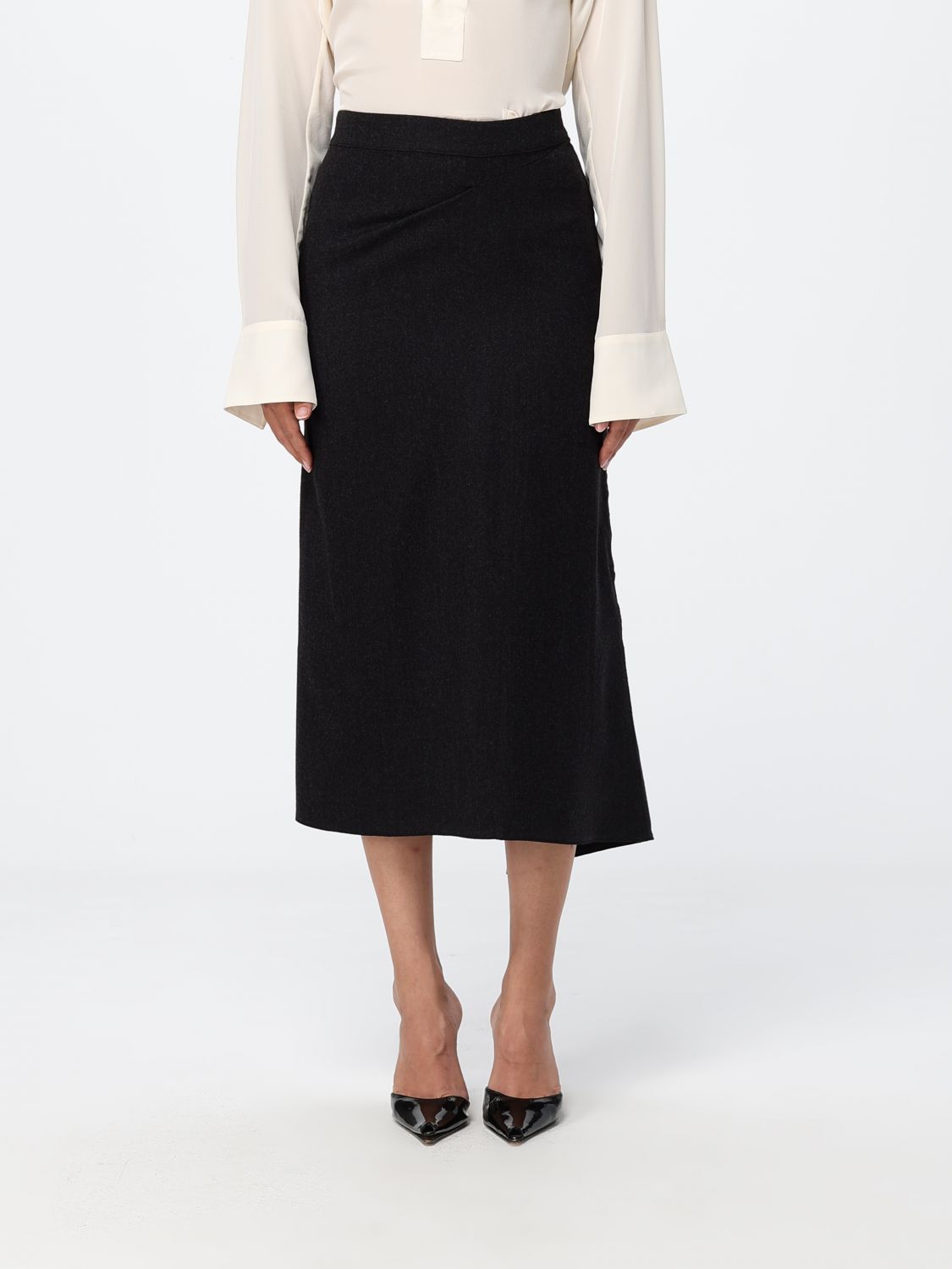 VICTORIA VICTORIA BECKHAM Skirt Woman color Grey