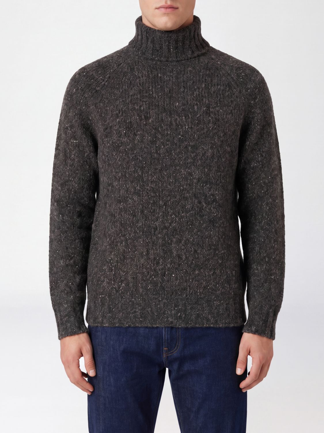 Brunello Cucinelli Sweater Men Color Black In 黑色