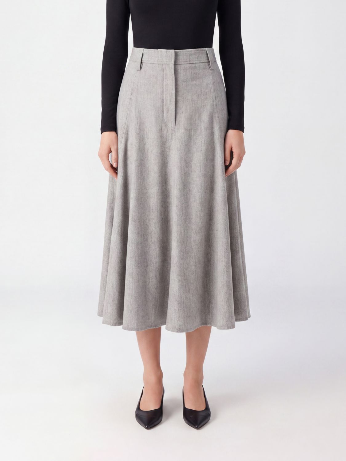 BRUNELLO CUCINELLI Skirt Woman color Pearl