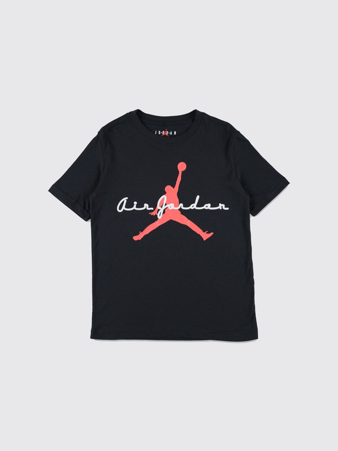 NIKE Boy's Cotton Blend T-Shirt with Printed Logo
