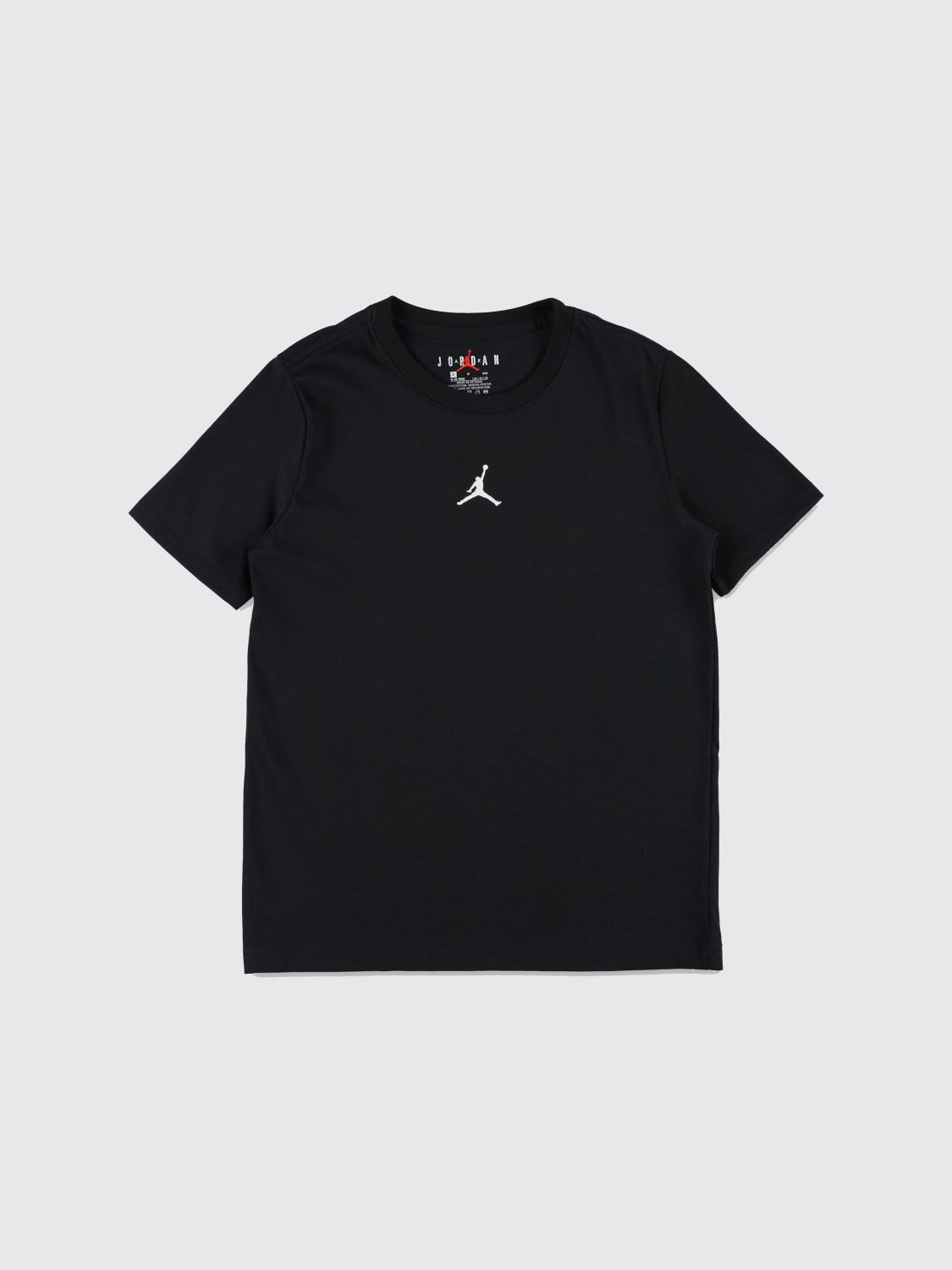 NIKE Boy's Cotton Blend T-Shirt with Contrast Logo