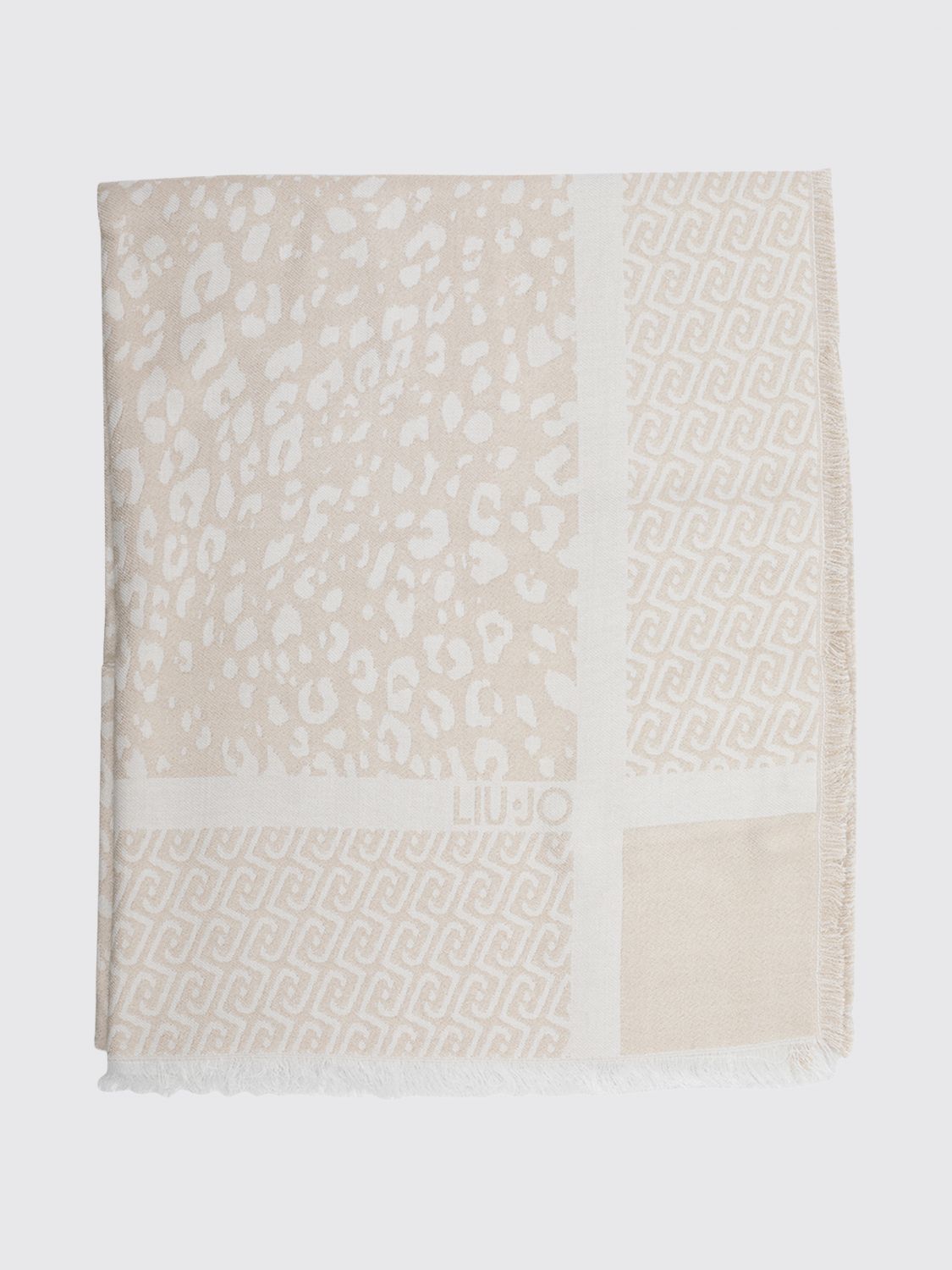 LIU JO Scarf Woman color White