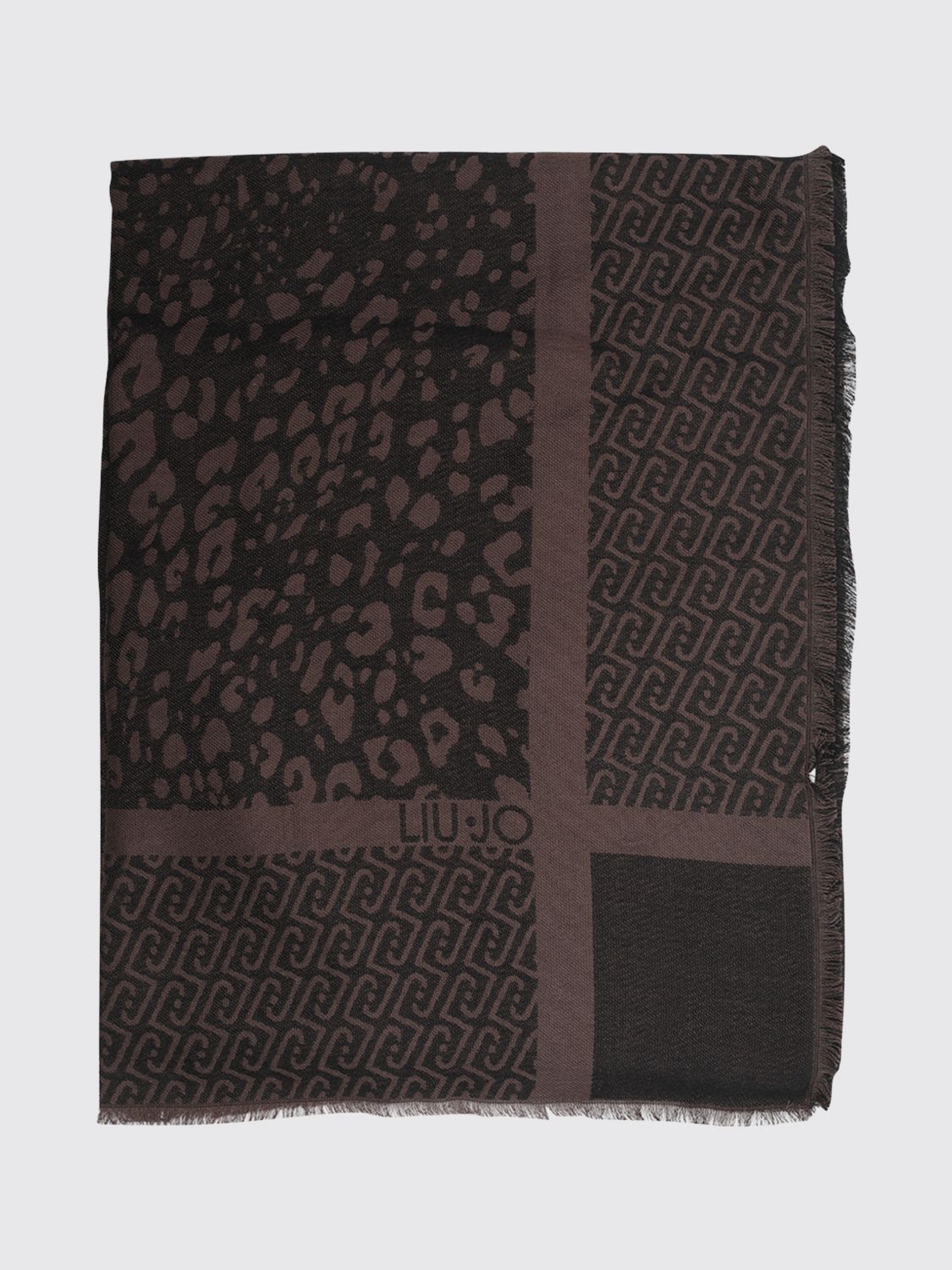 LIU JO Scarf Woman color Black