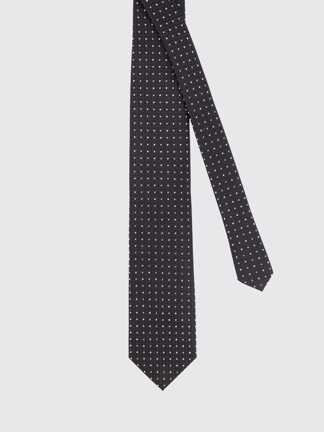 TOM FORD Polka Dot Silk Tie with a 7.5 cm Width
