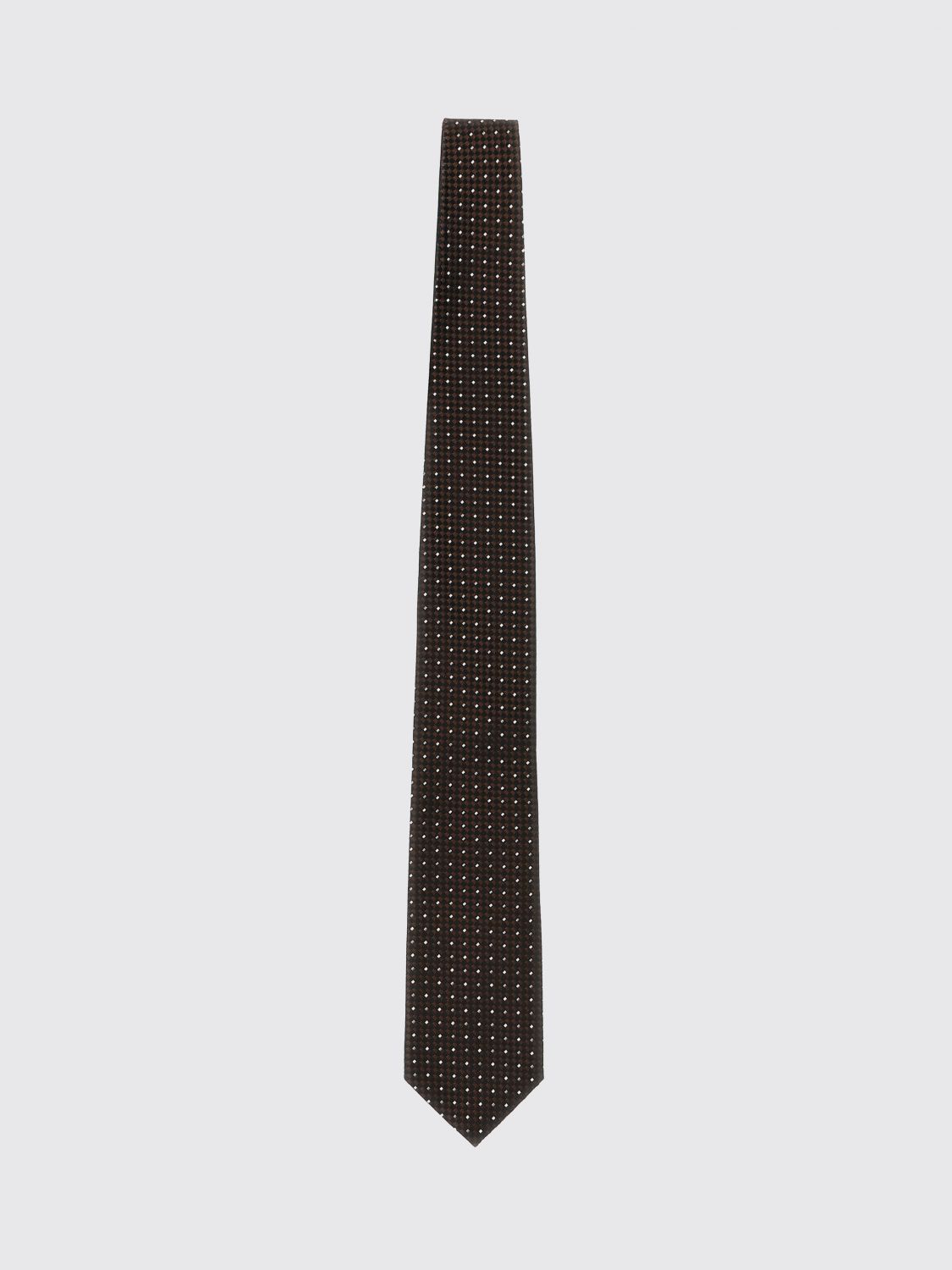 TOM FORD Polka Dot Silk Tie with a 7.5 cm Width