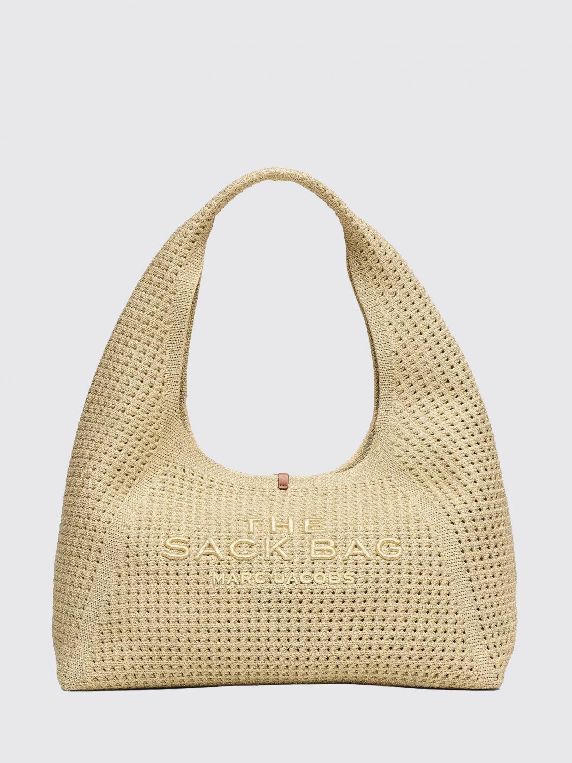 MARC JACOBS The Sack Lurex Shoulder Bag with Removable Inner Pouch MARC