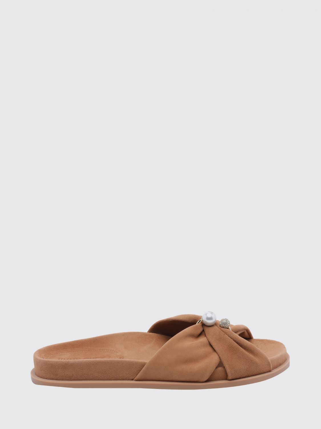 JIMMY CHOO Heeled Sandal Woman color Brown
