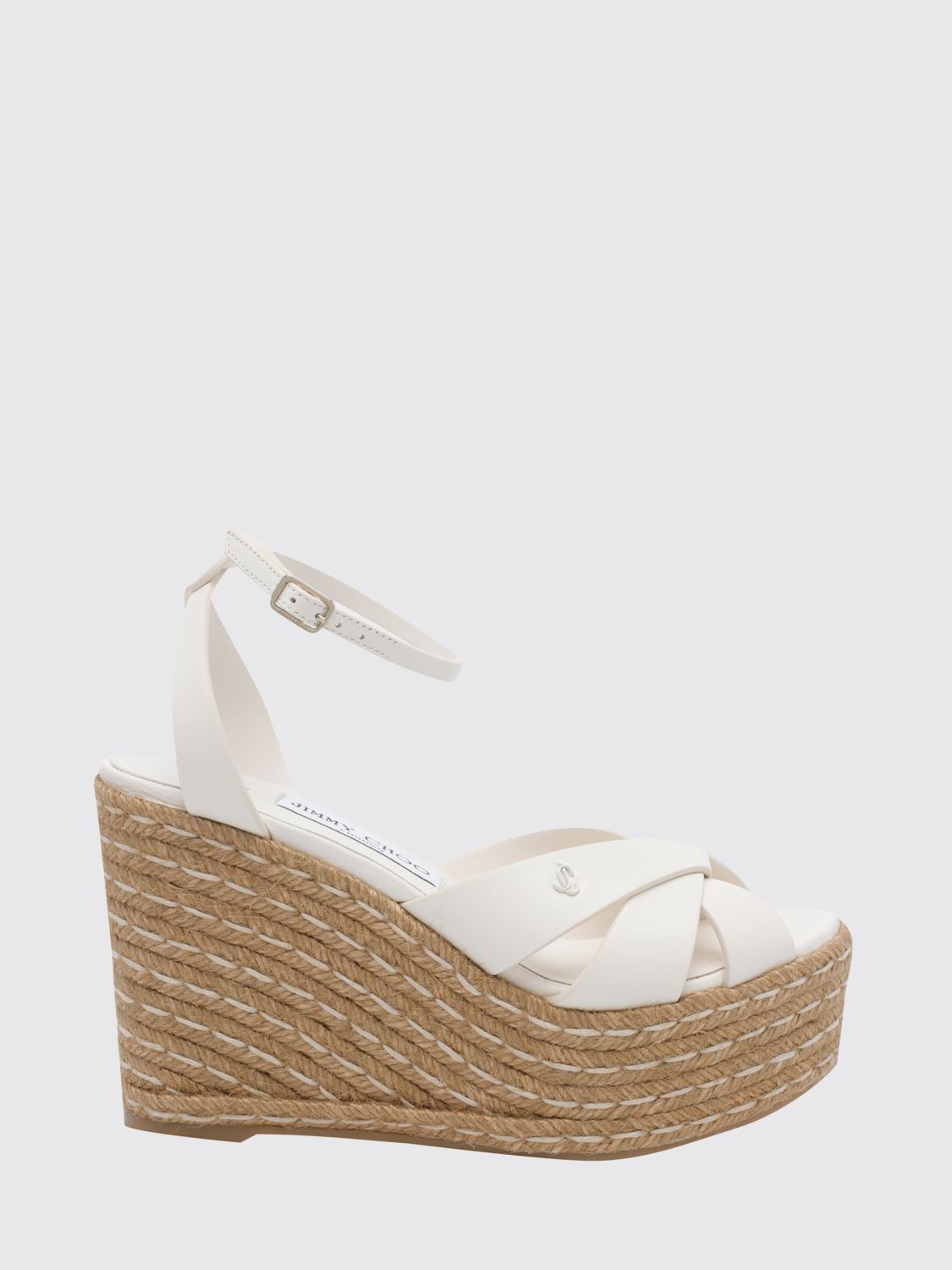 JIMMY CHOO Wedge Shoes Woman color White
