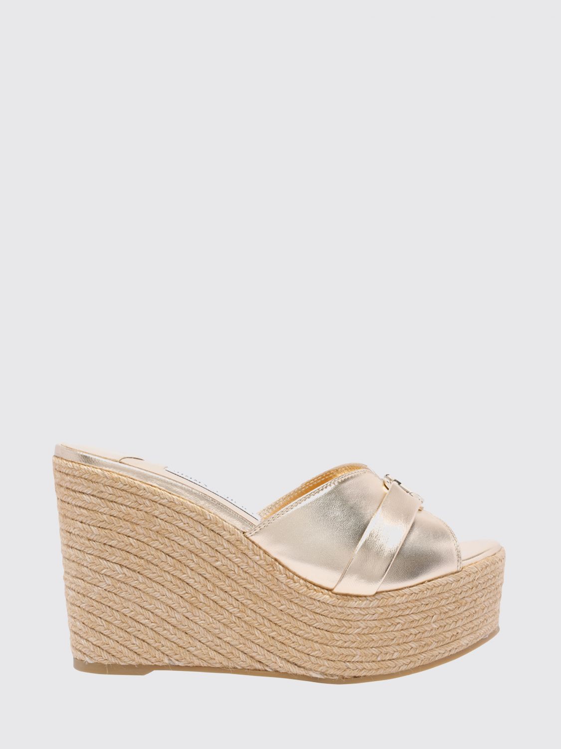 JIMMY CHOO Wedge Shoes Woman color Gold