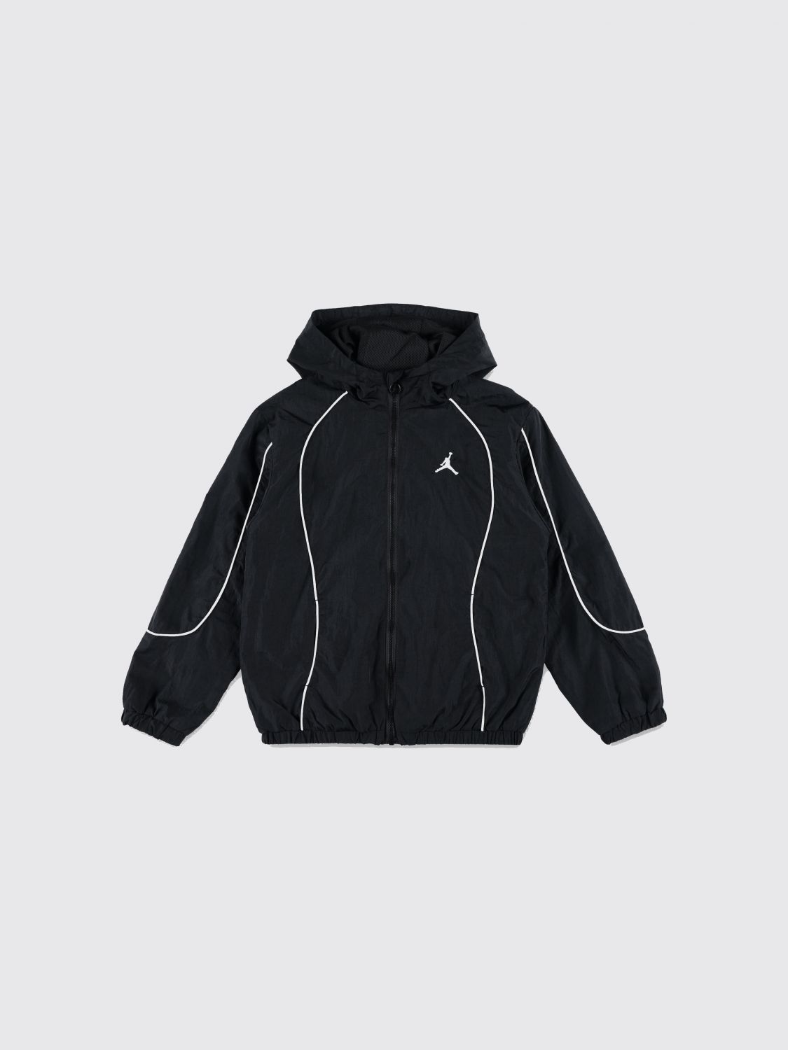 NIKE Giacca leggera da bambino in nylon con cappuccio e zip