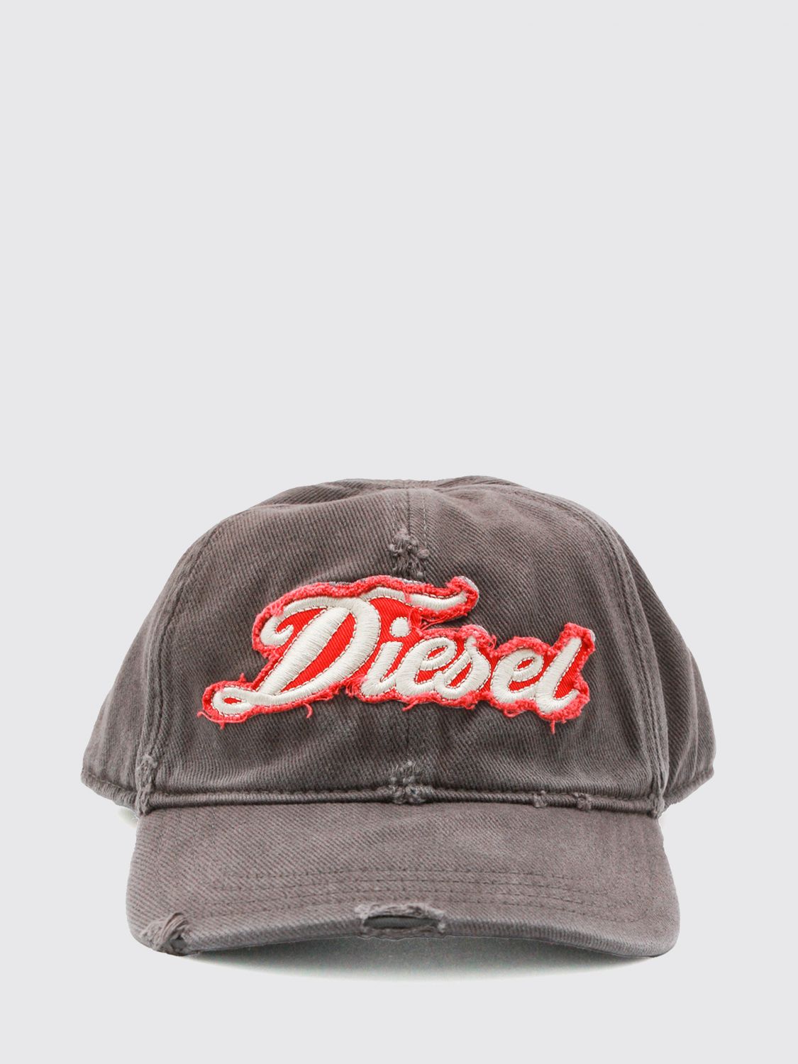 DIESEL Hat Men color Coffee