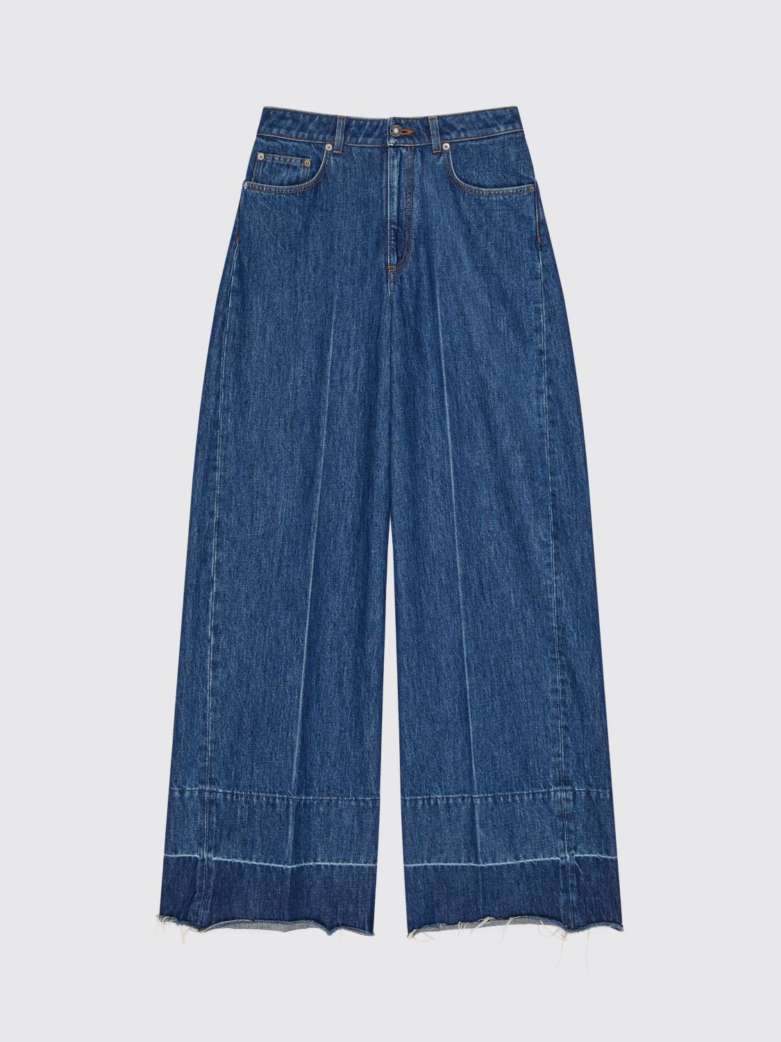 GIVENCHY Jeans Woman color Blue