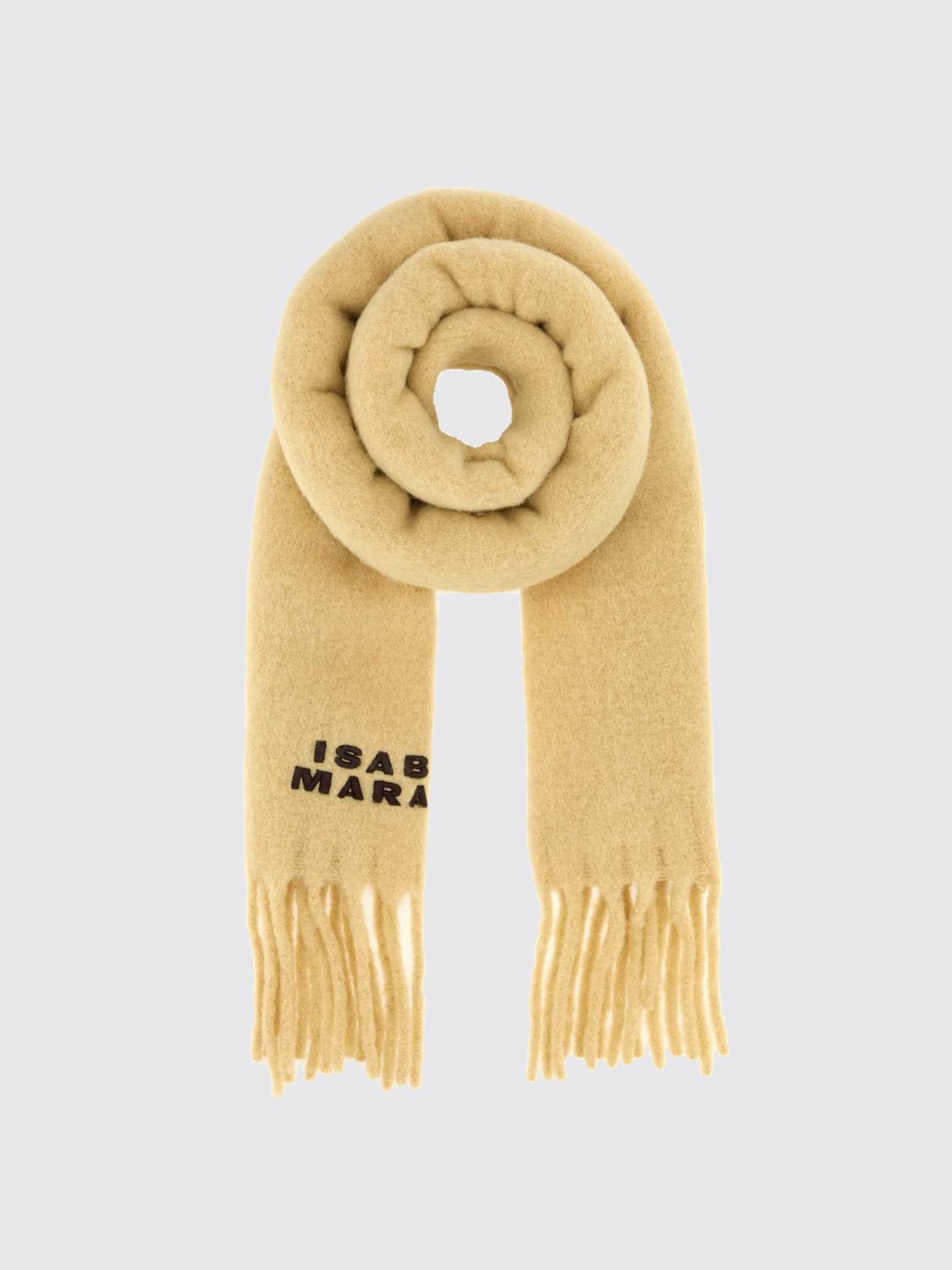 ISABEL MARANT Scarf Woman color Butter