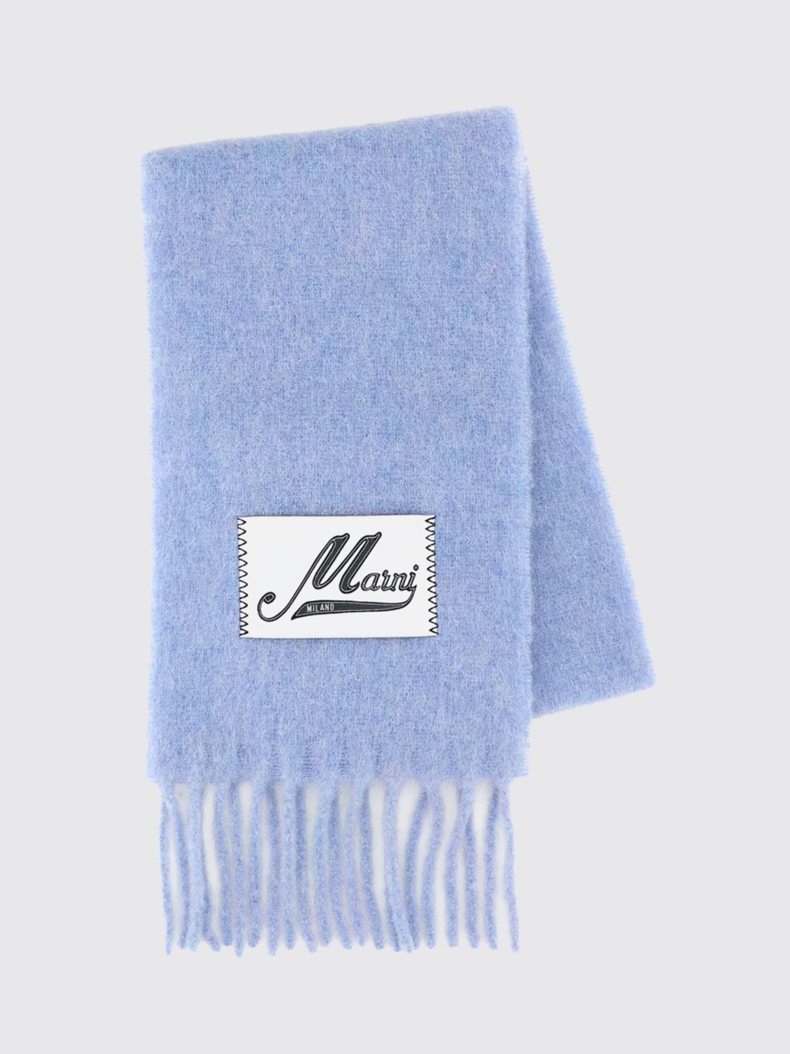MARNI Scarf Woman color Blue