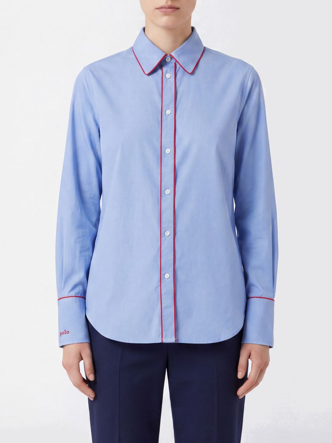 POLO RALPH LAUREN Slim Fit Stretch Cotton Long-Sleeve Shirt