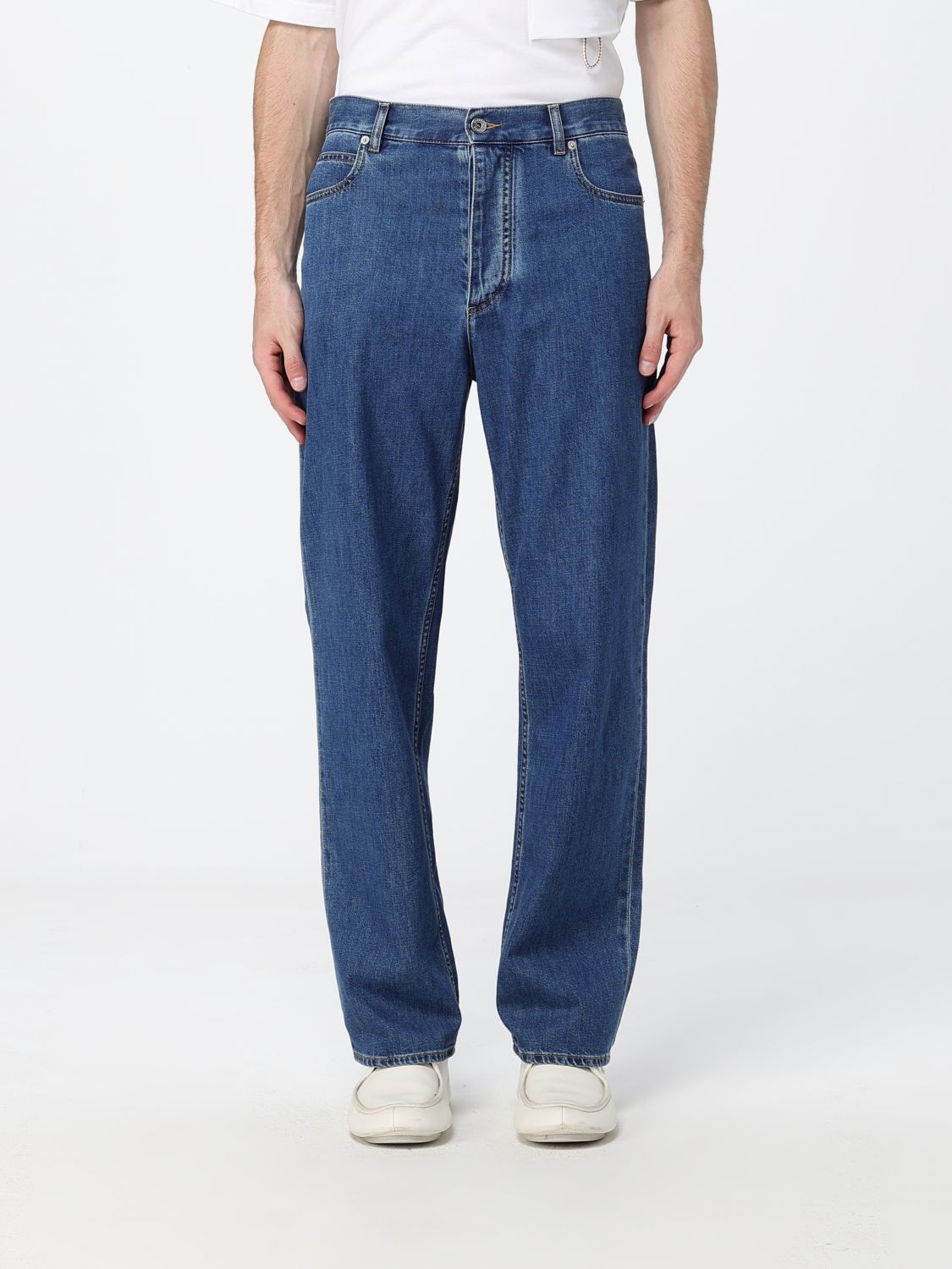 BOTTEGA VENETA Jeans Men color Blue