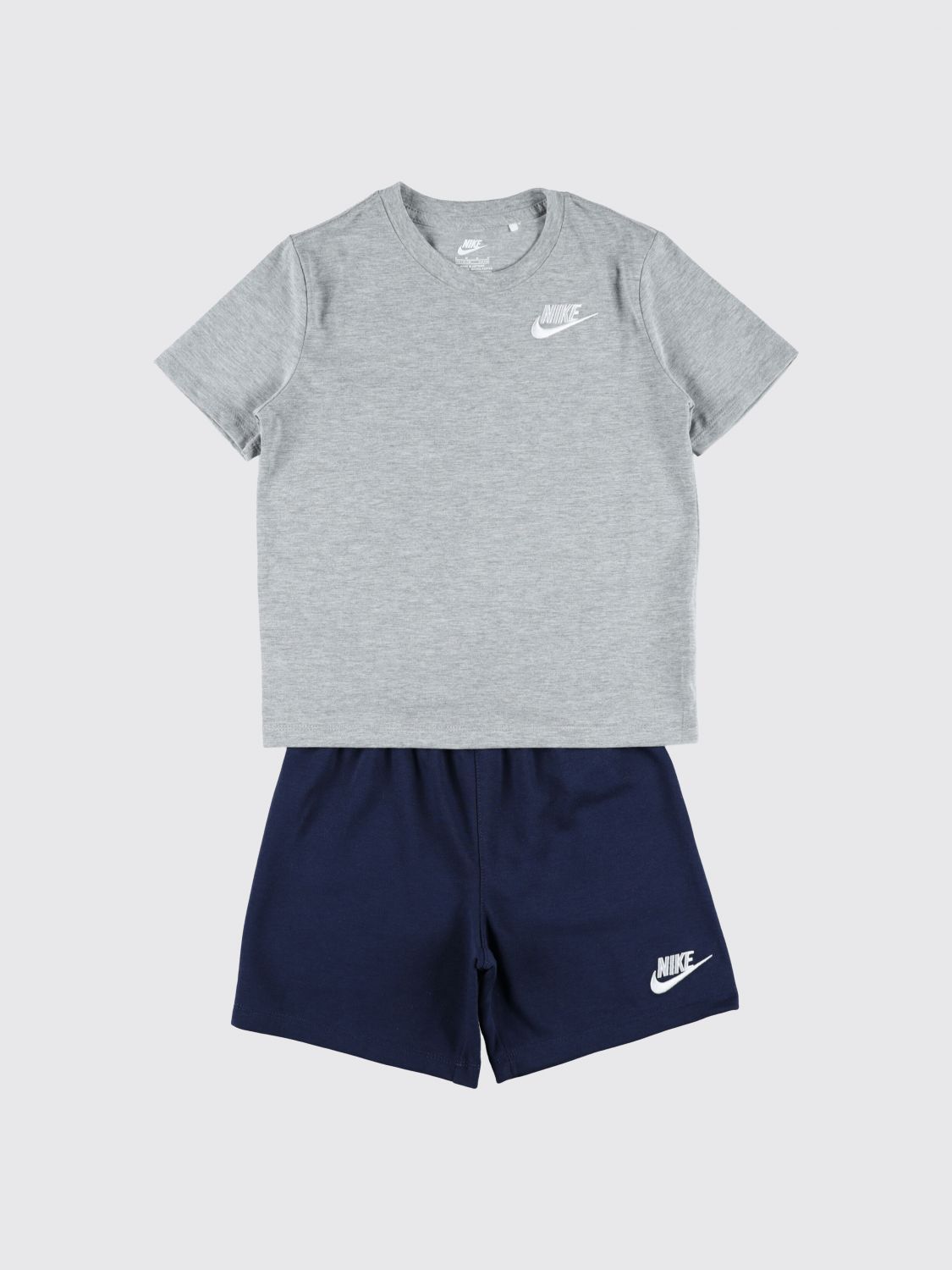 NIKE Set 2 pezzi da bambino in misto cotone con t-shirt e shorts
