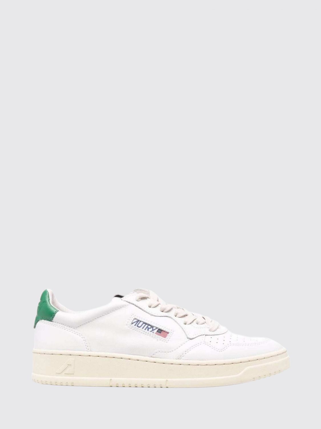 AUTRY Medalist Low Sneakers aus glattem Kalbsleder im Bicolor-Design