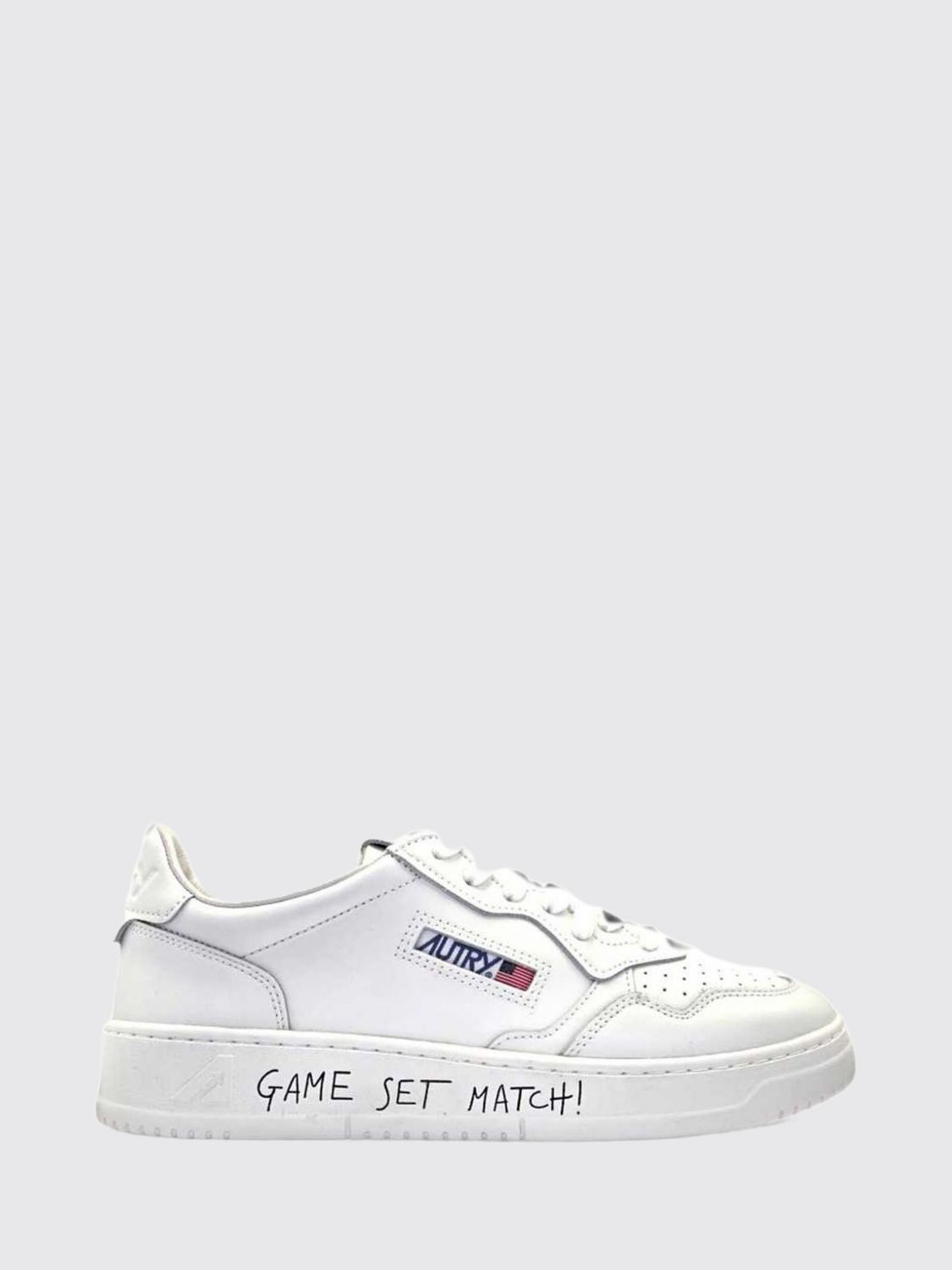 AUTRY Medalist Low Sneakers für Damen aus Leder und Wildleder im Bicolor-Design