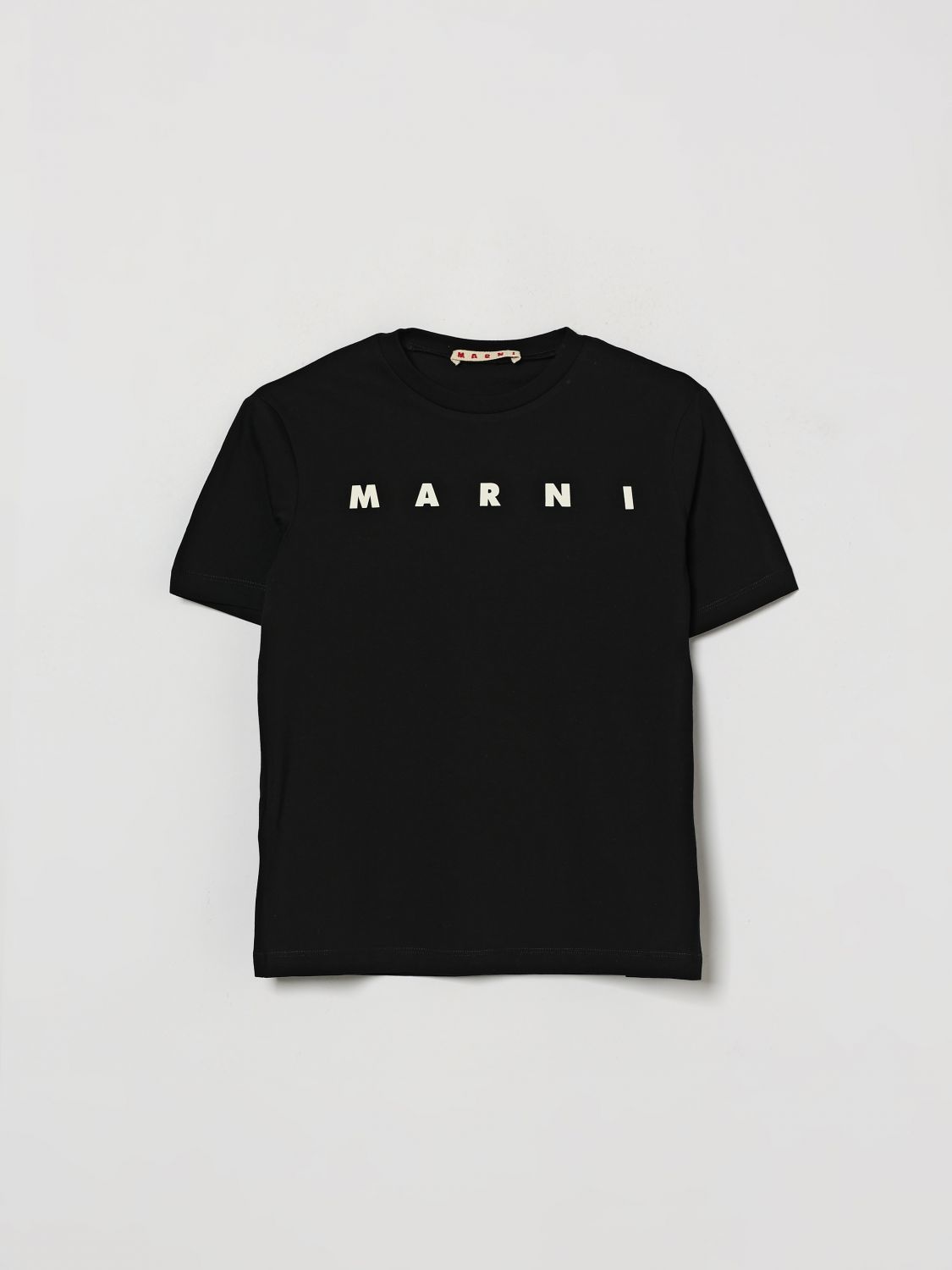 MARNI T-Shirt aus Baumwolle für Jungen mit Kontrast-Logo