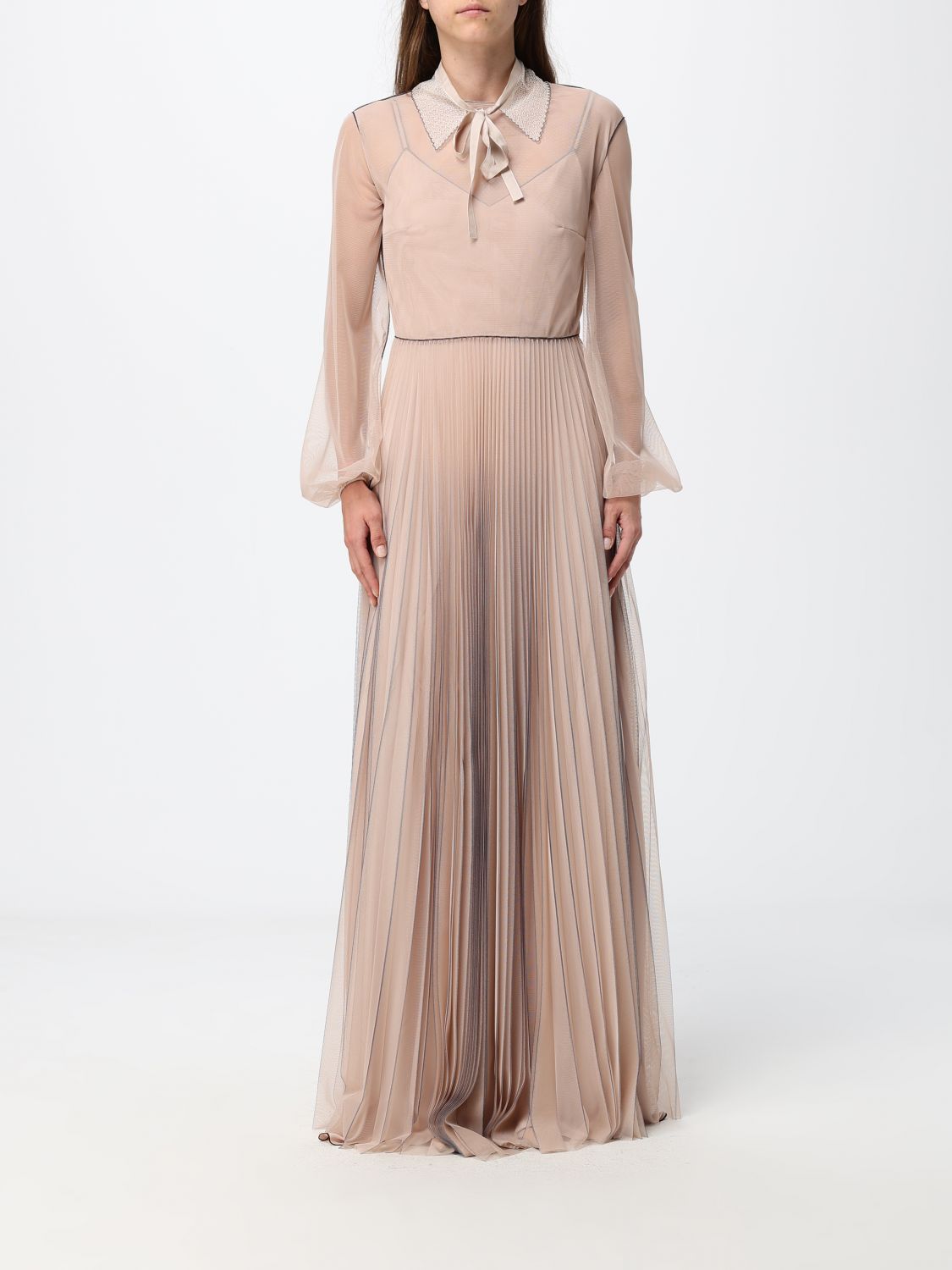 FABIANA FILIPPI Dress Woman color Beige