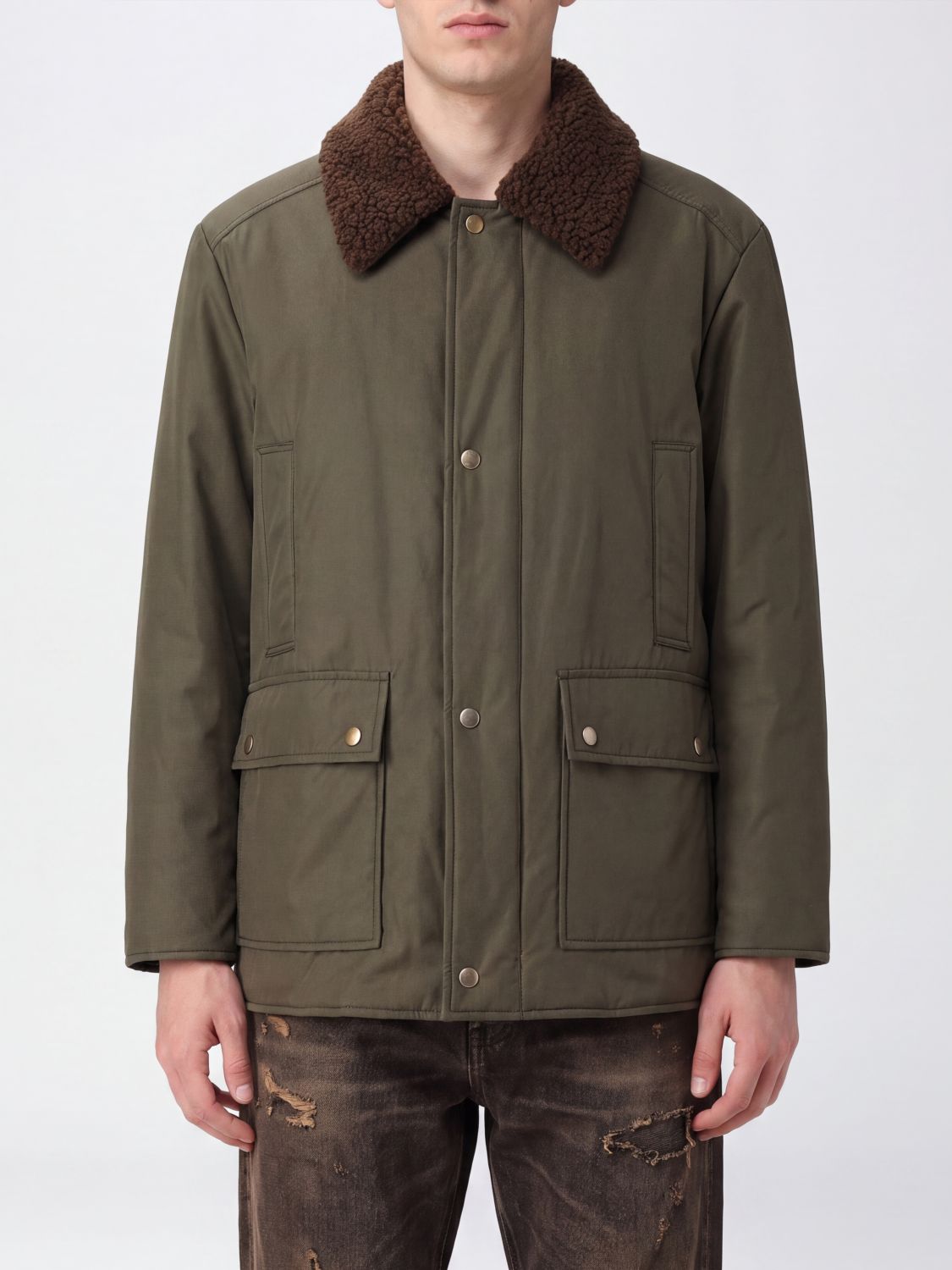 MAISON MARGIELA Jacket Men color Green
