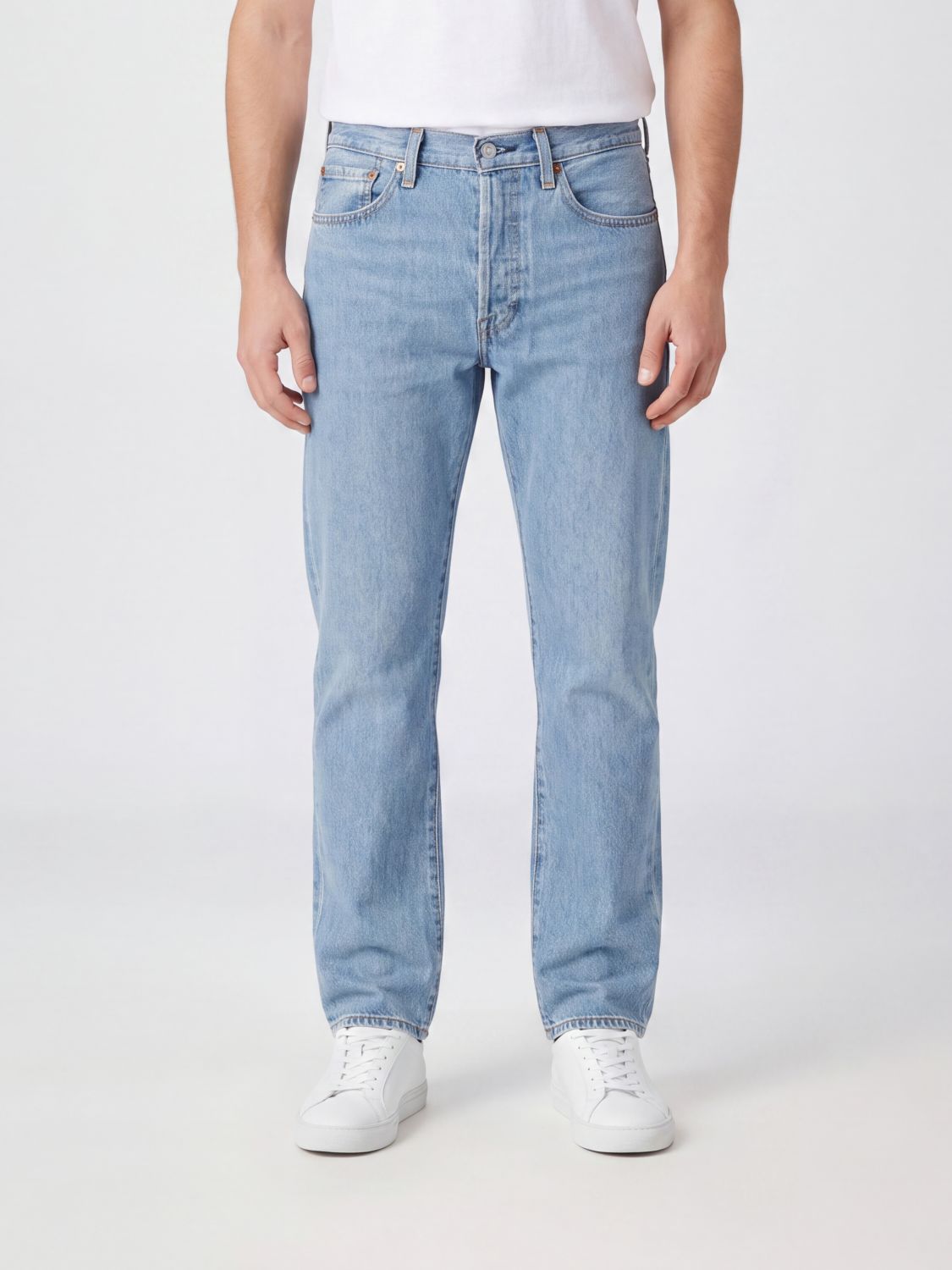 LEVI'S 5-Pocket Straight-Fit Cotton Denim Jeans