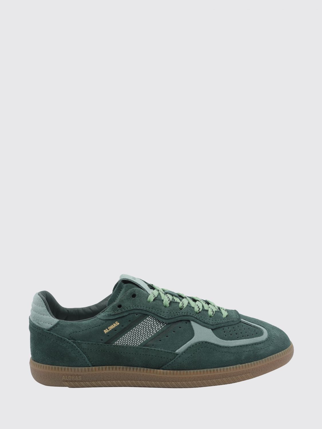 ALOHAS Sneakers TB.490 in pelle e camoscio con design color-block
