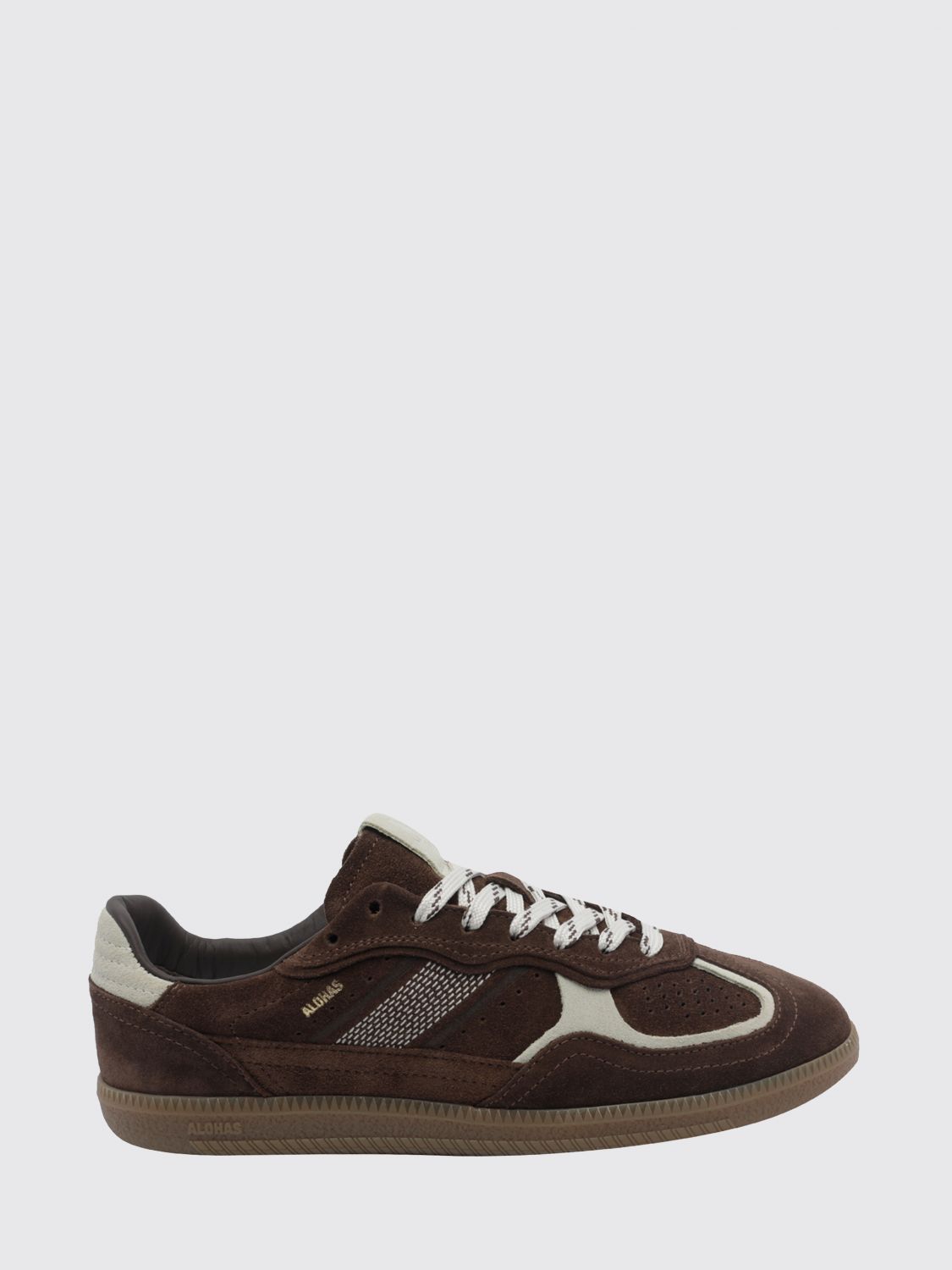 ALOHAS Sneakers TB.490 in pelle e camoscio con design color-block