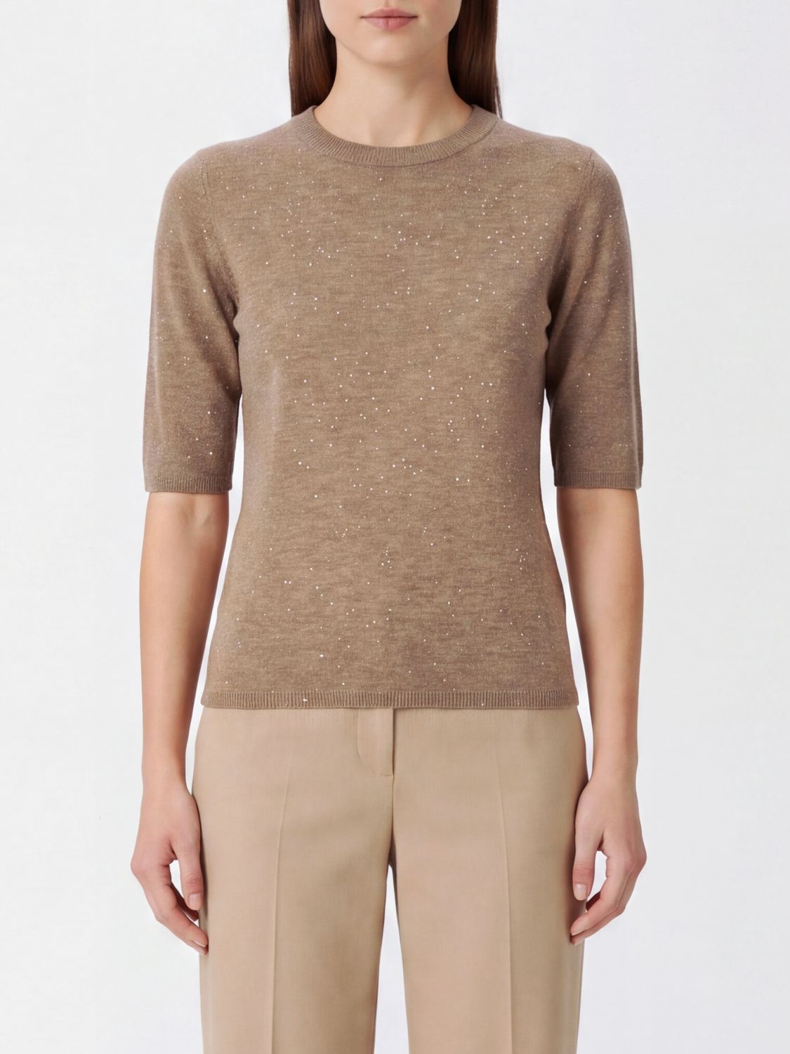 FABIANA FILIPPI Maglia Donna colore Caffe