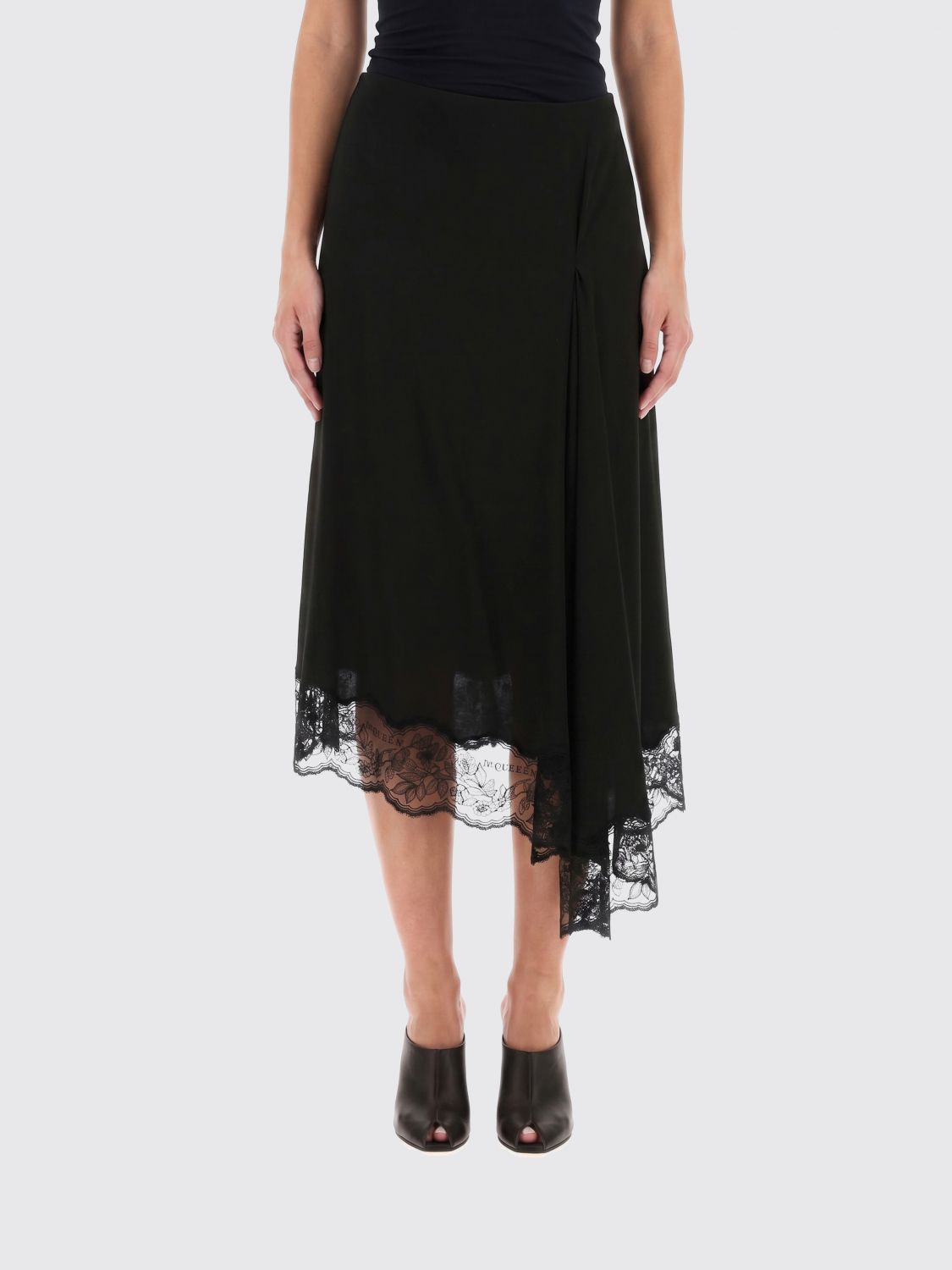 MCQUEEN Skirt Woman color Black