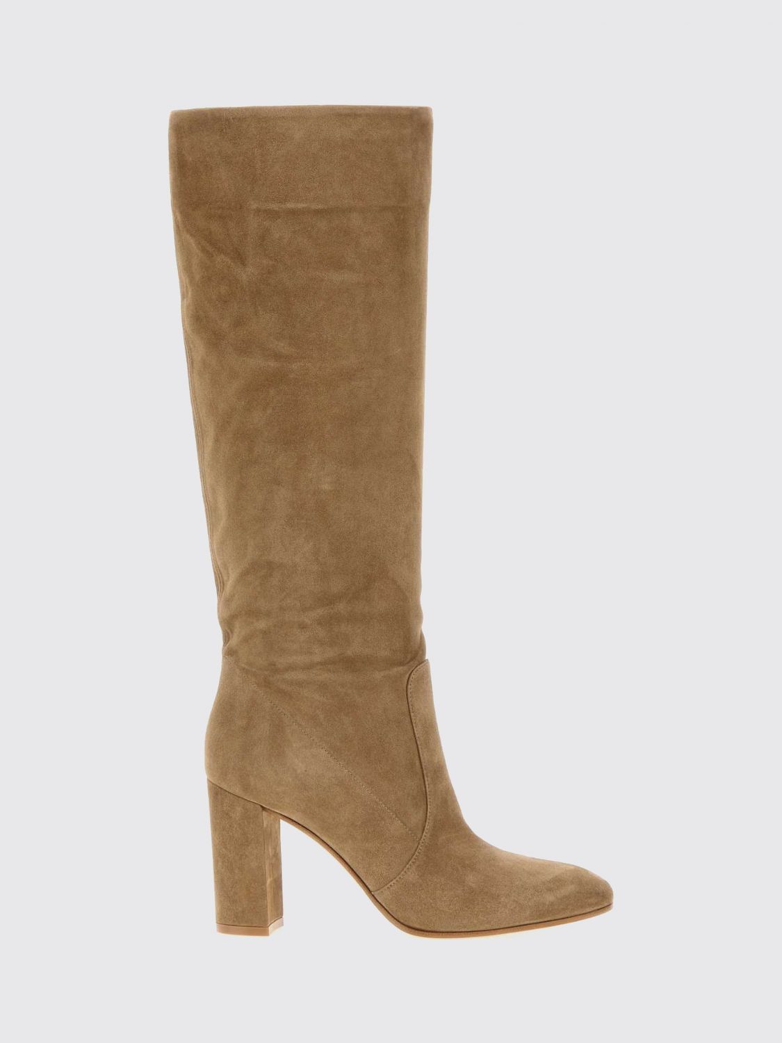 GIANVITO ROSSI Boots Woman color Camel
