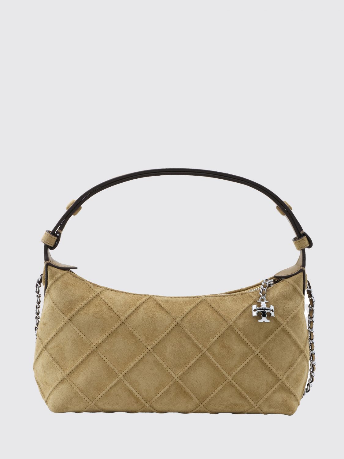 TORY BURCH Pochette Fleming in suede