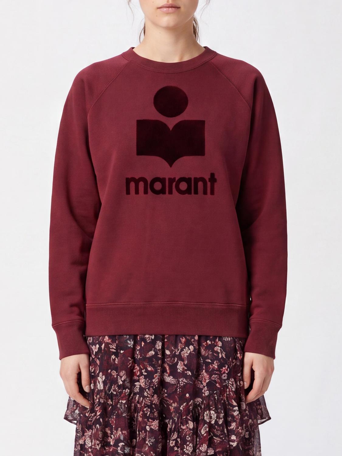 ISABEL MARANT ETOILE Sweatshirt Woman color Burgundy
