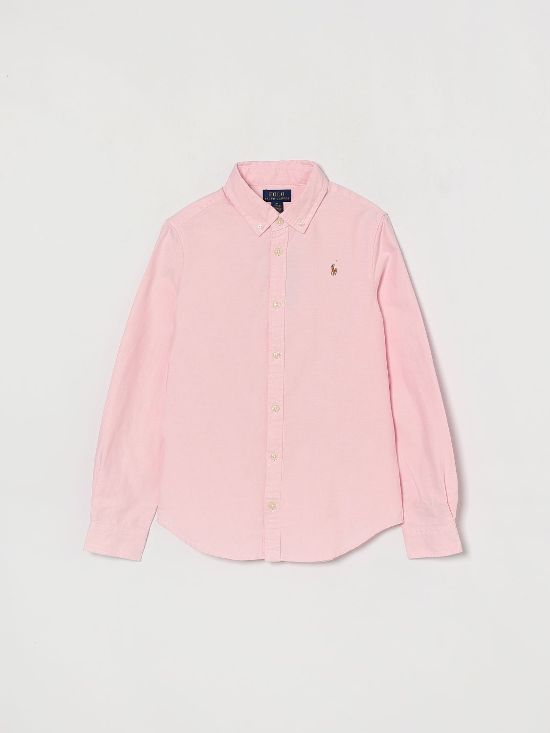 POLO RALPH LAUREN Jungenhemd aus Baumwolle mit Button-Down-Kragen