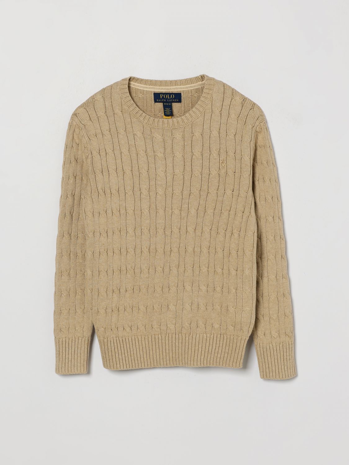 POLO RALPH LAUREN Boy's Cable-Knit Cotton Crew Neck Jumper