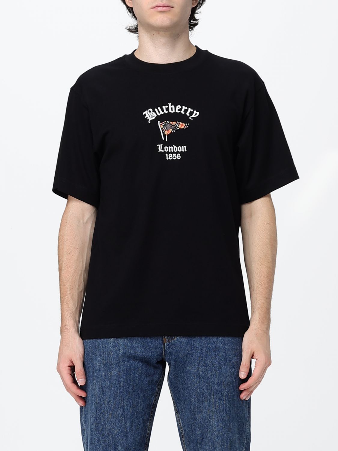 BURBERRY T-Shirt Men color Black　バーバリー Tシャツ メンズ カラー ブラック BURBERRY