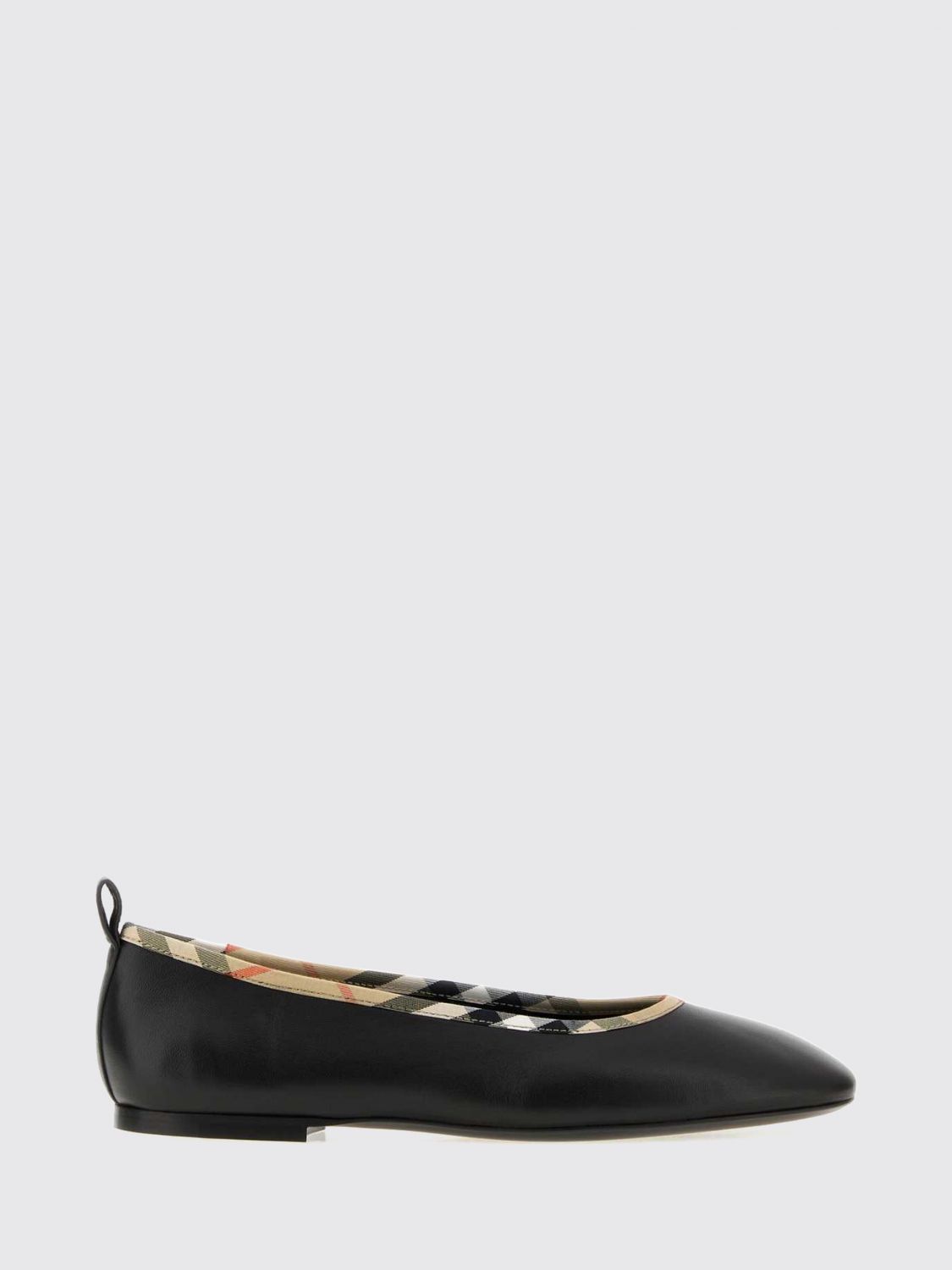 BURBERRY Ballet Flat Woman color Black
